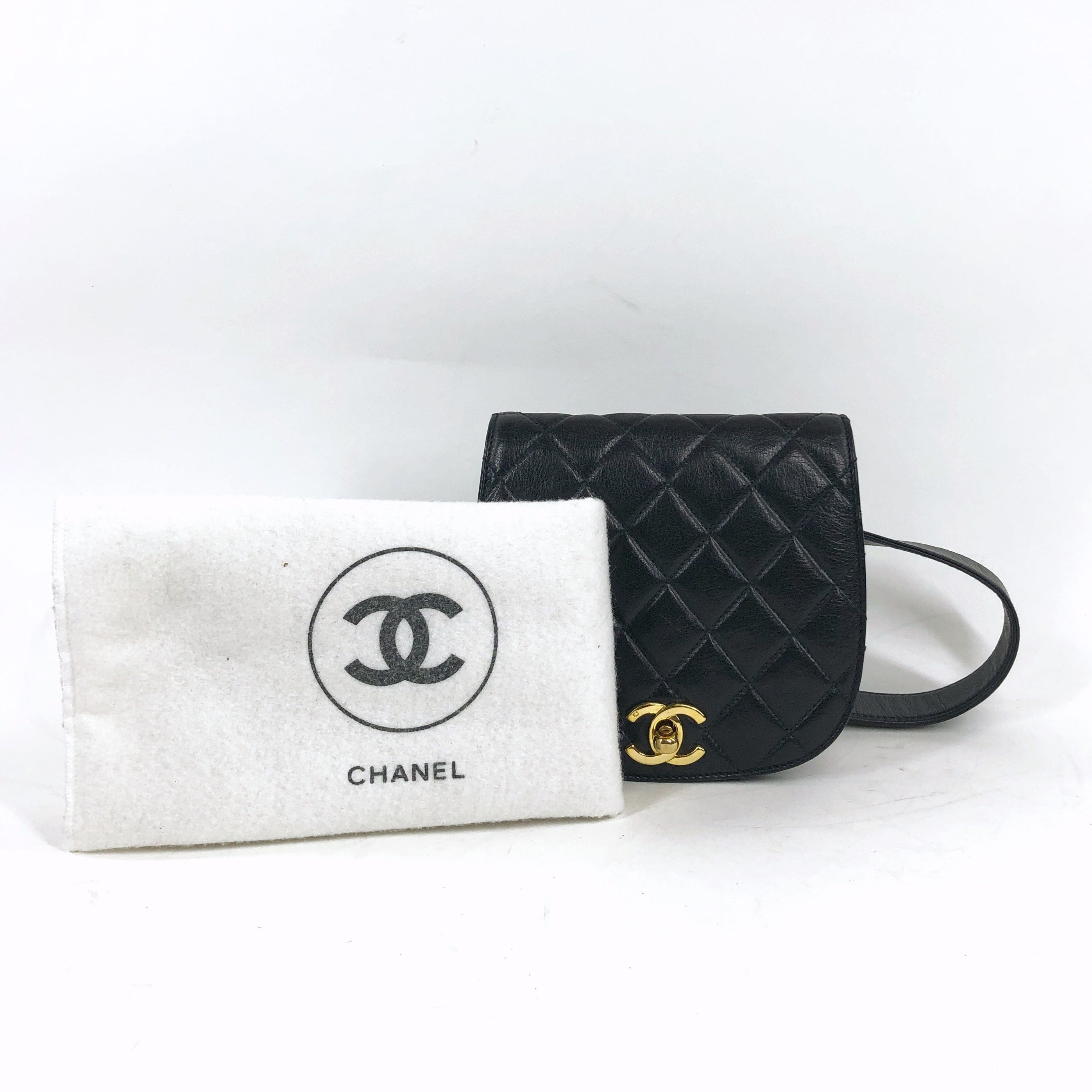 Chanel Chanel Quilted Lambskin Waist Bag PXL1568