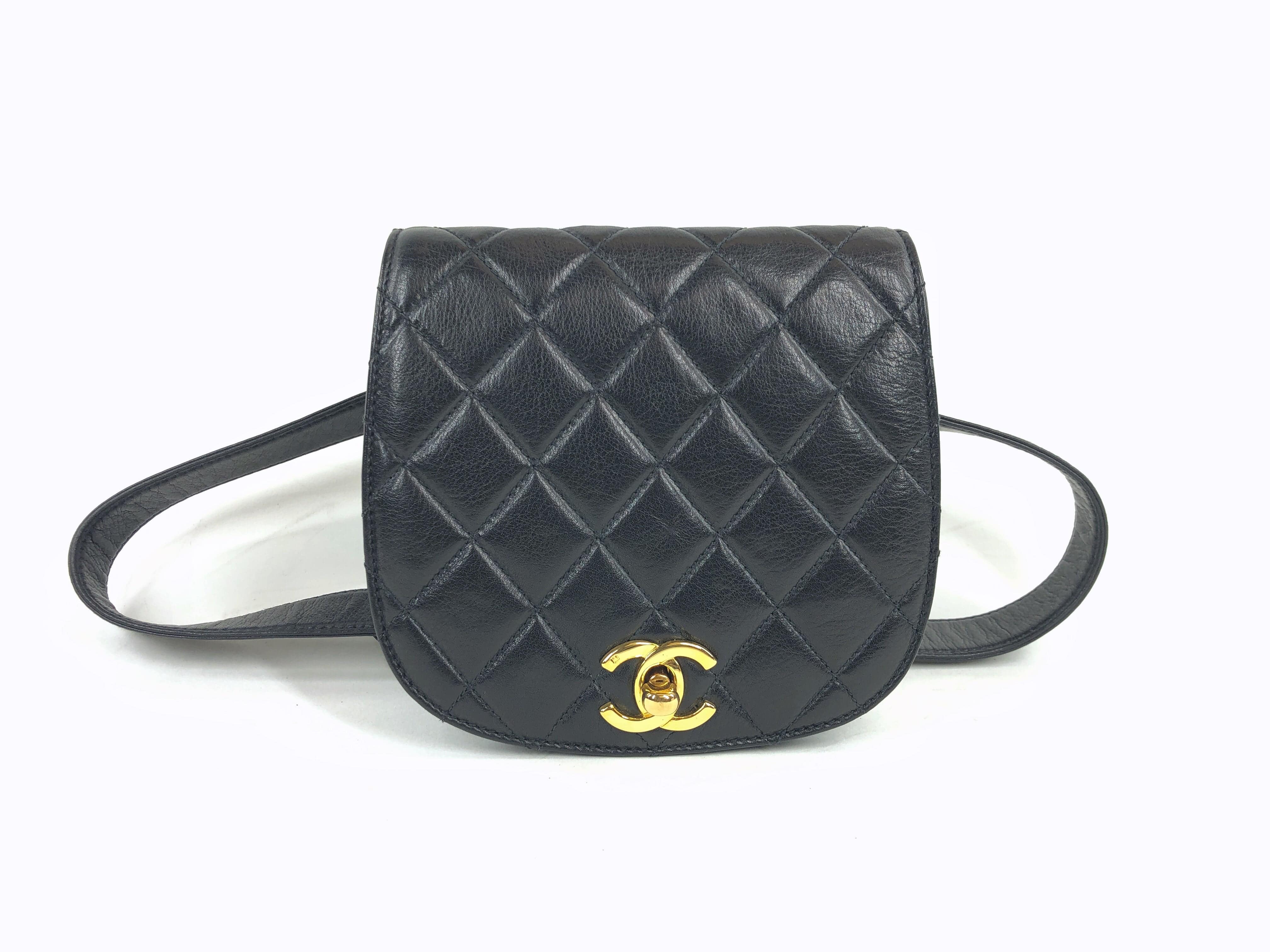 Chanel Chanel Quilted Lambskin Waist Bag PXL1568