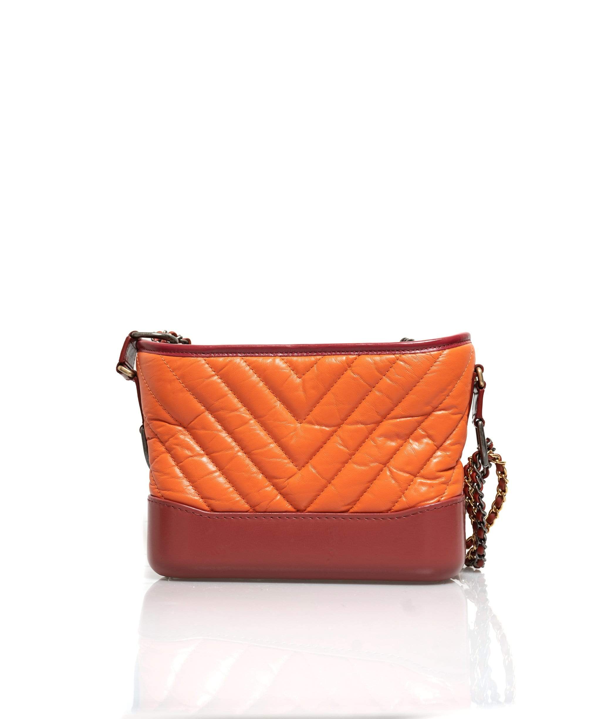 Chanel Chanel Raspberry and Orange Small Gabrielle Bag - ADL1379