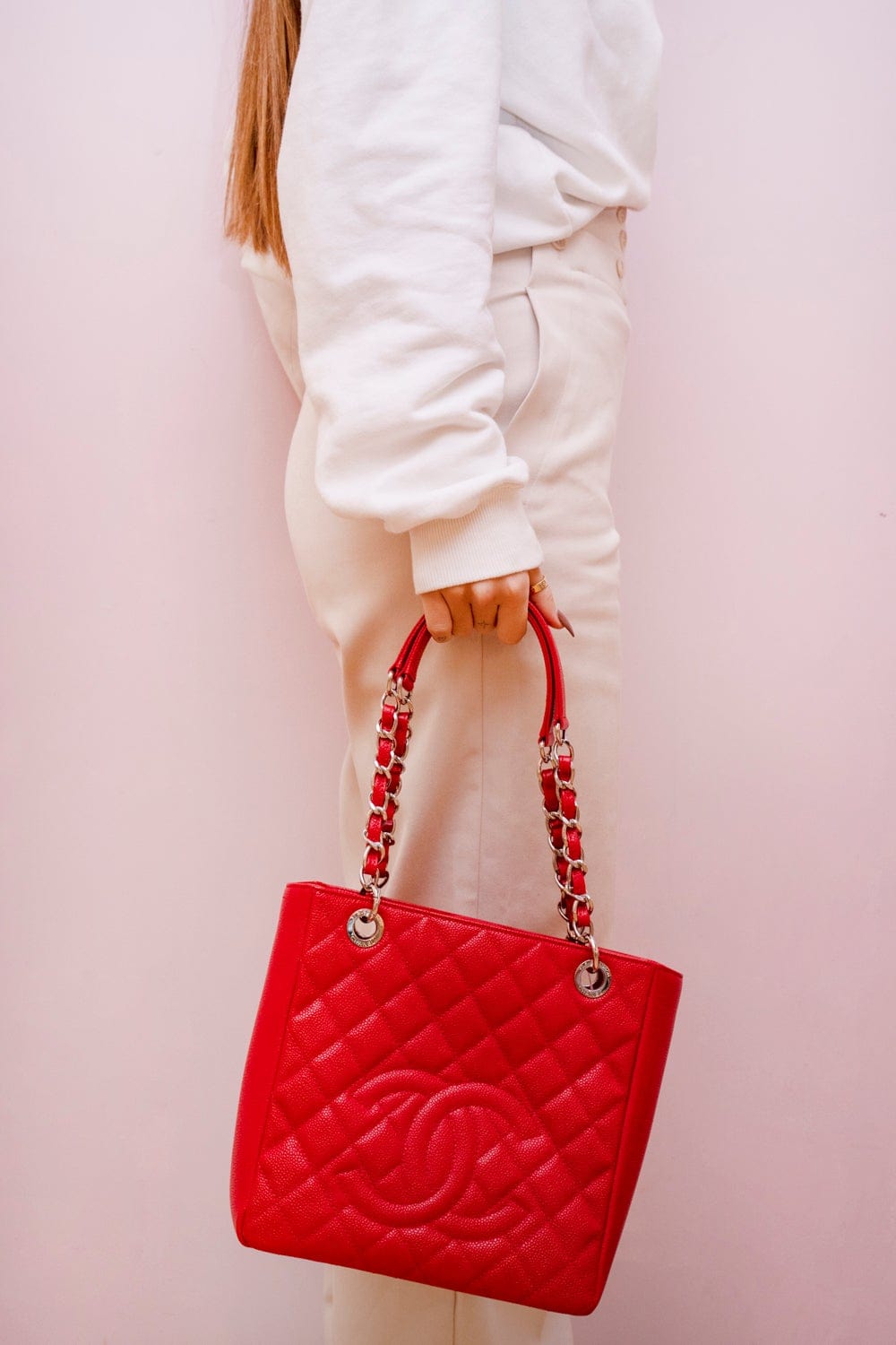 Chanel Chanel Red Caviar PST - RJL1335