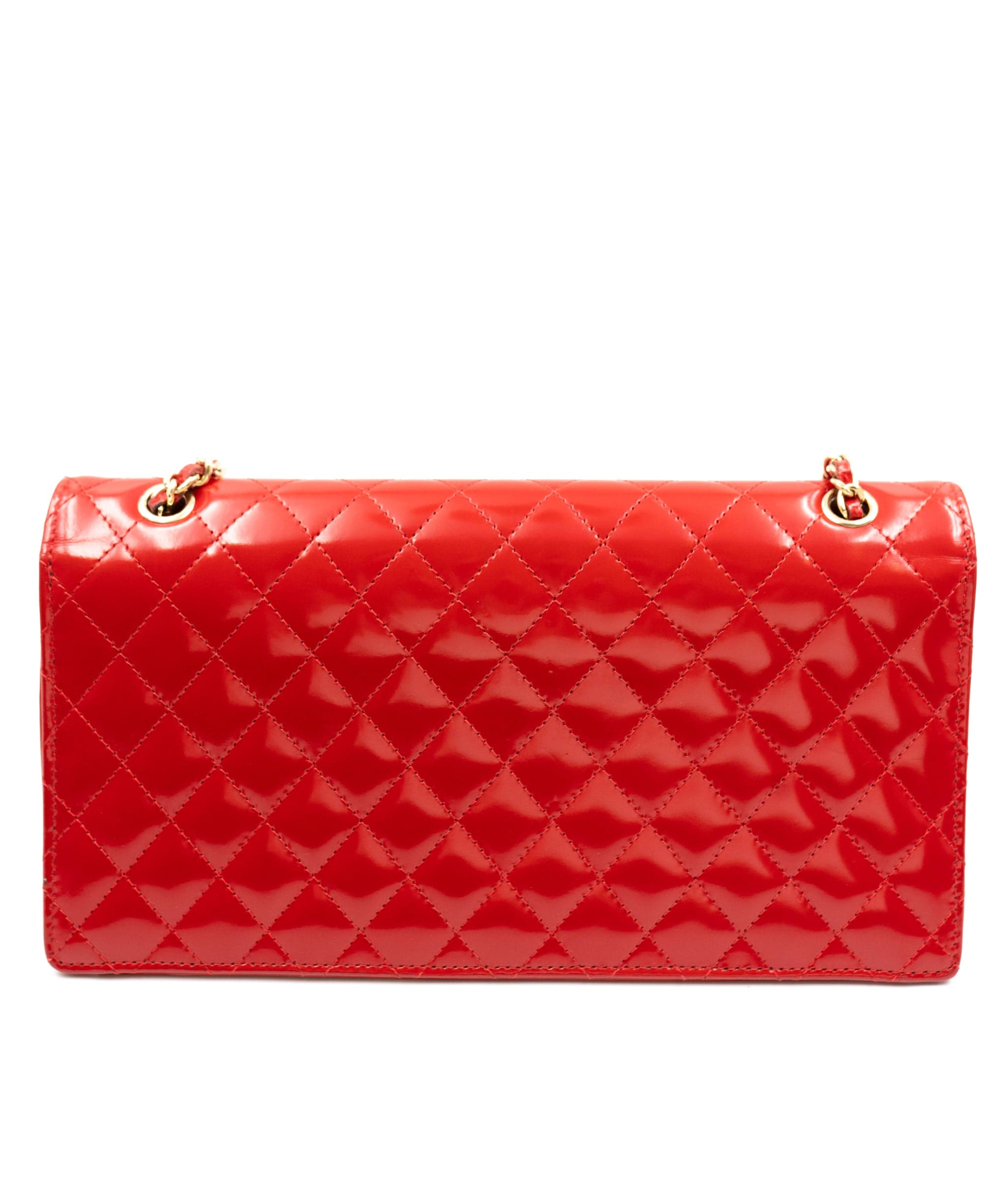 Chanel Chanel Red patent bag AGC1336