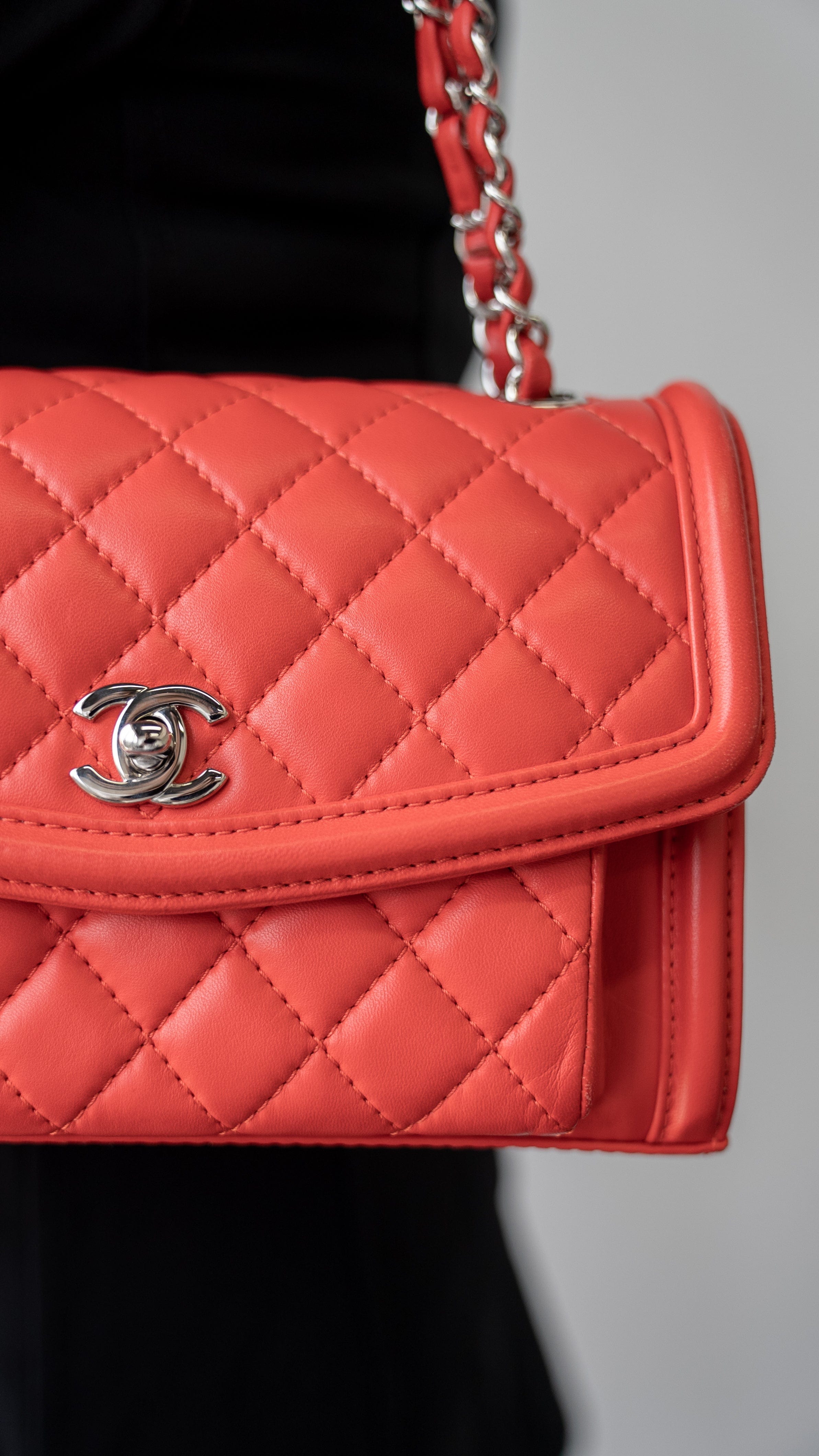 Chanel Chanel Red Shoulder Bag RJL1813