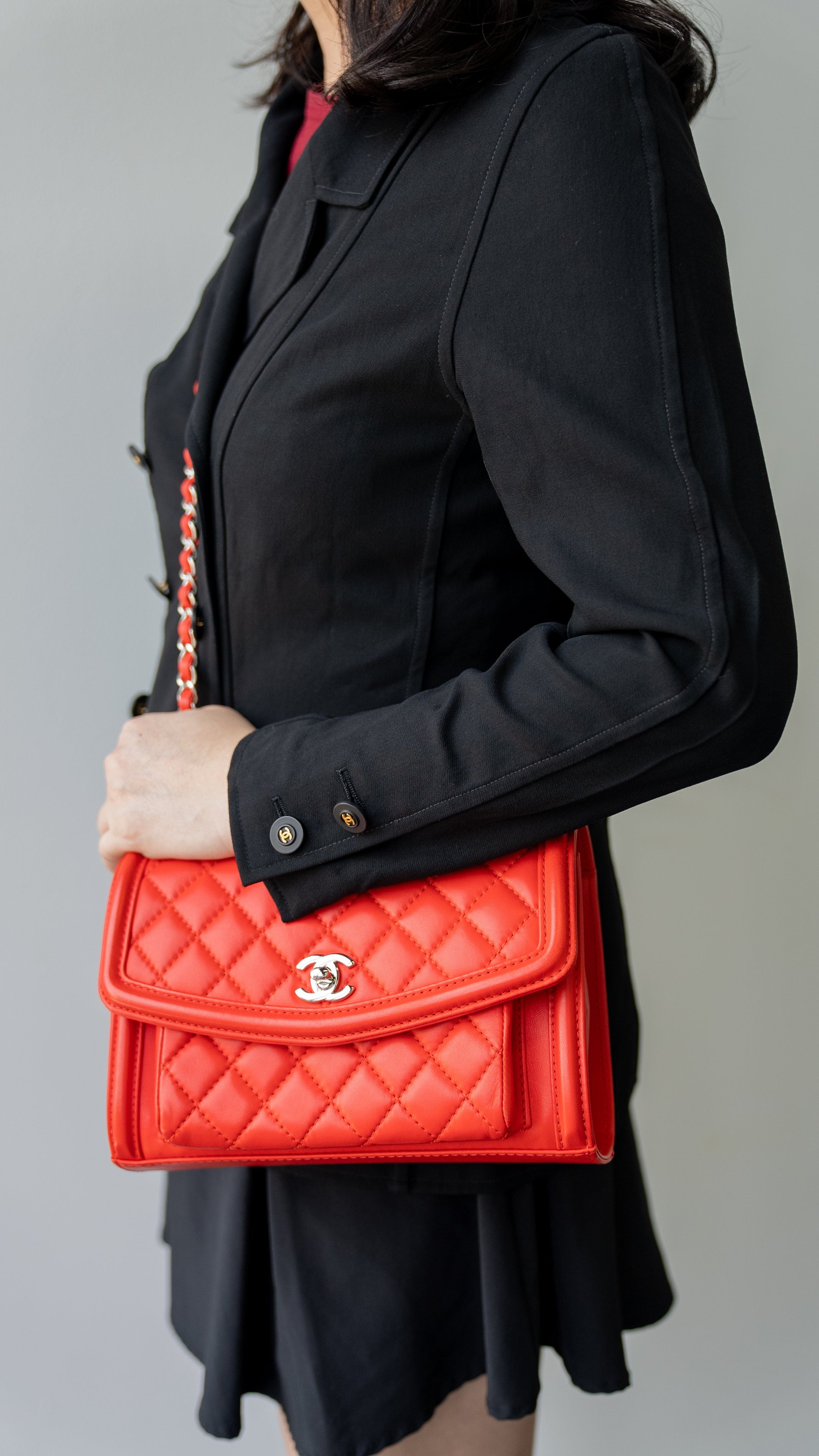 Chanel Chanel Red Shoulder Bag RJL1813