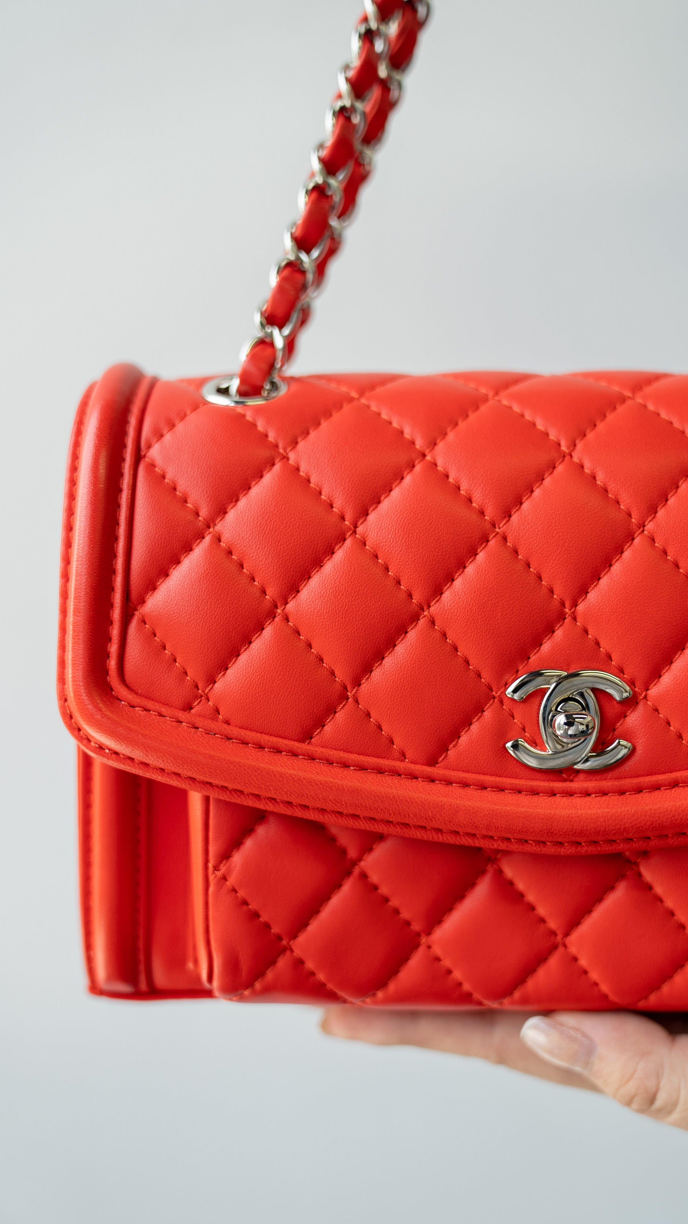 Chanel Chanel Red Shoulder Bag RJL1813