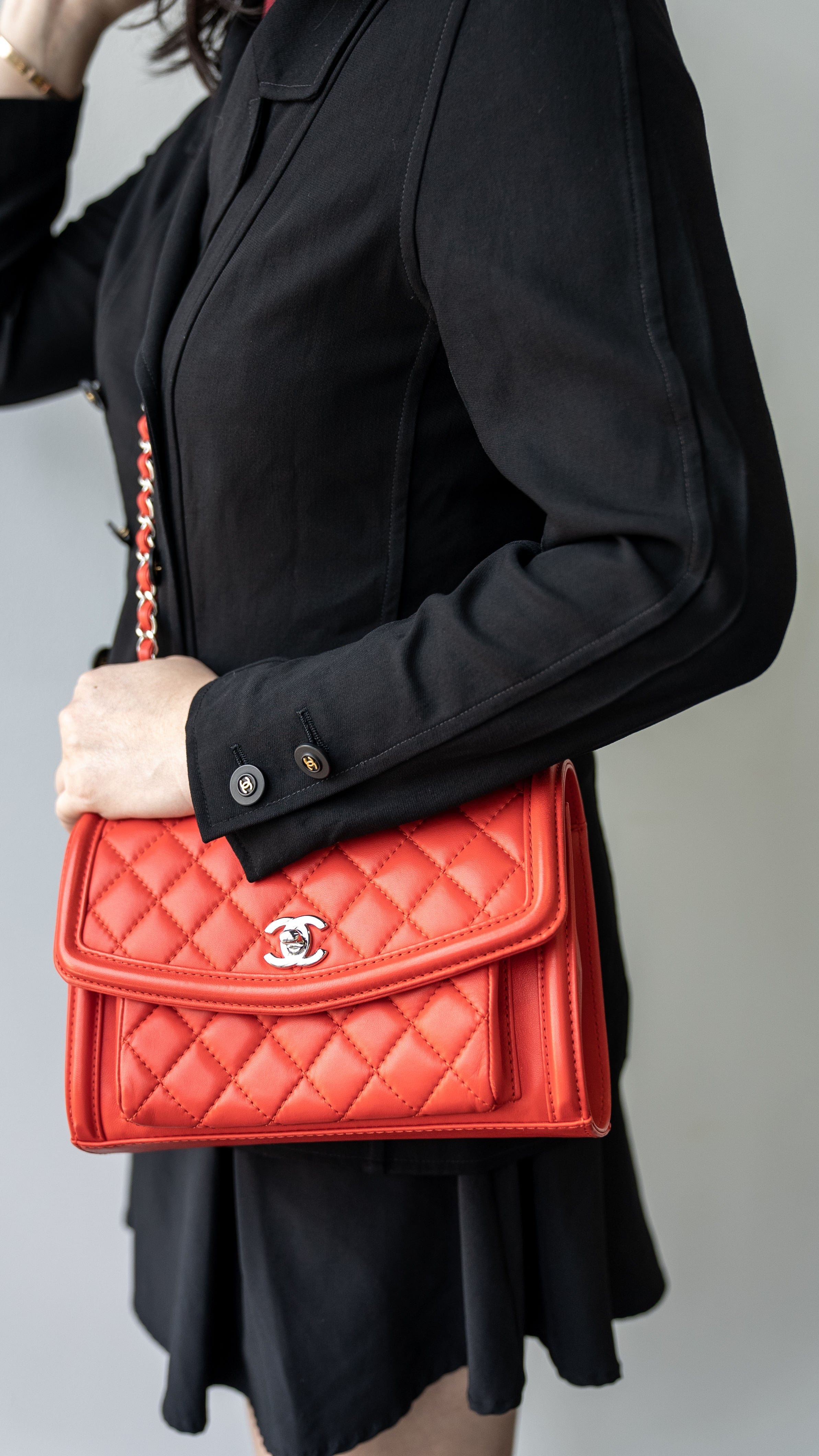 Chanel Chanel Red Shoulder Bag RJL1813