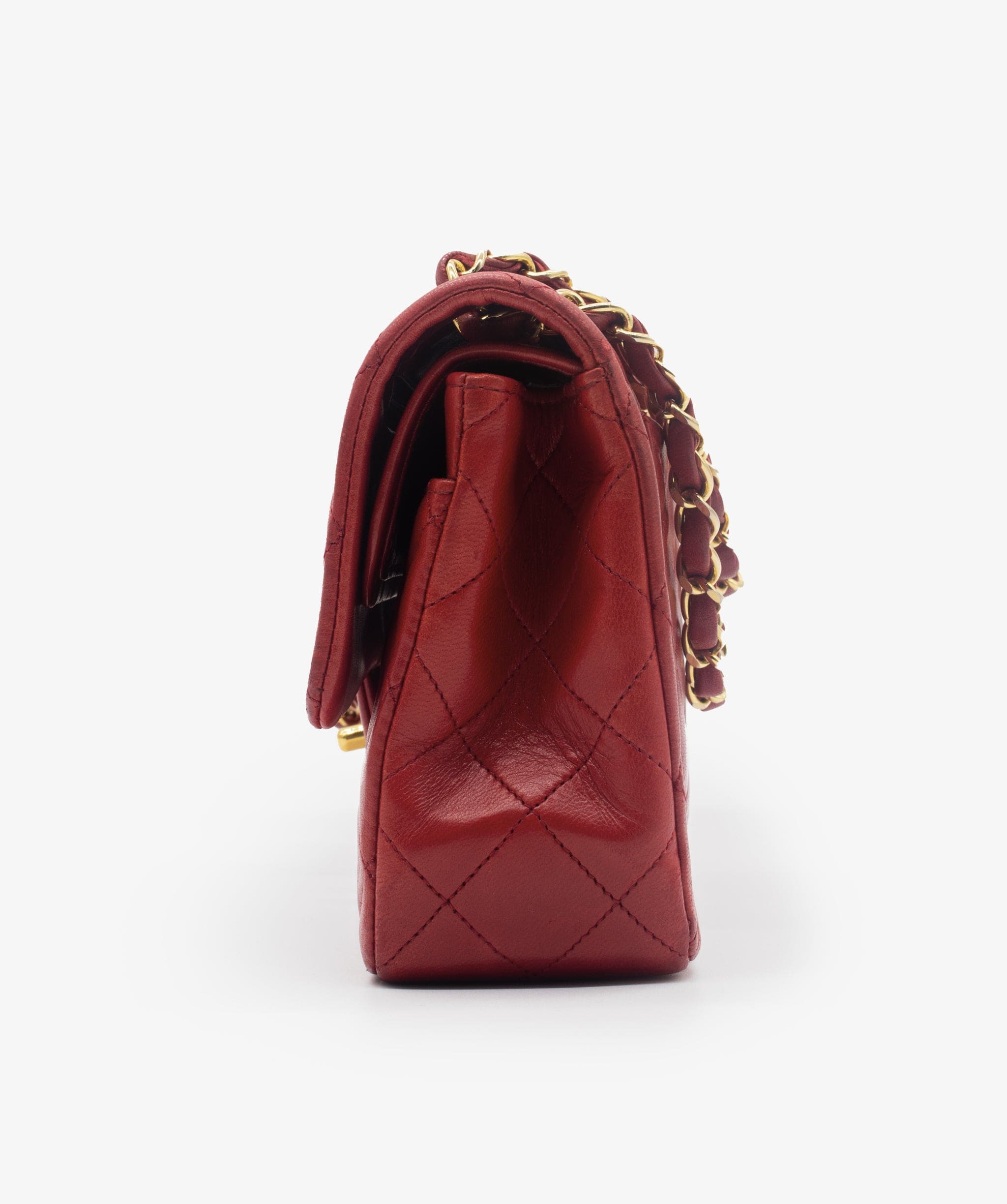 Chanel Chanel Red Small Classic Flap UKL1006