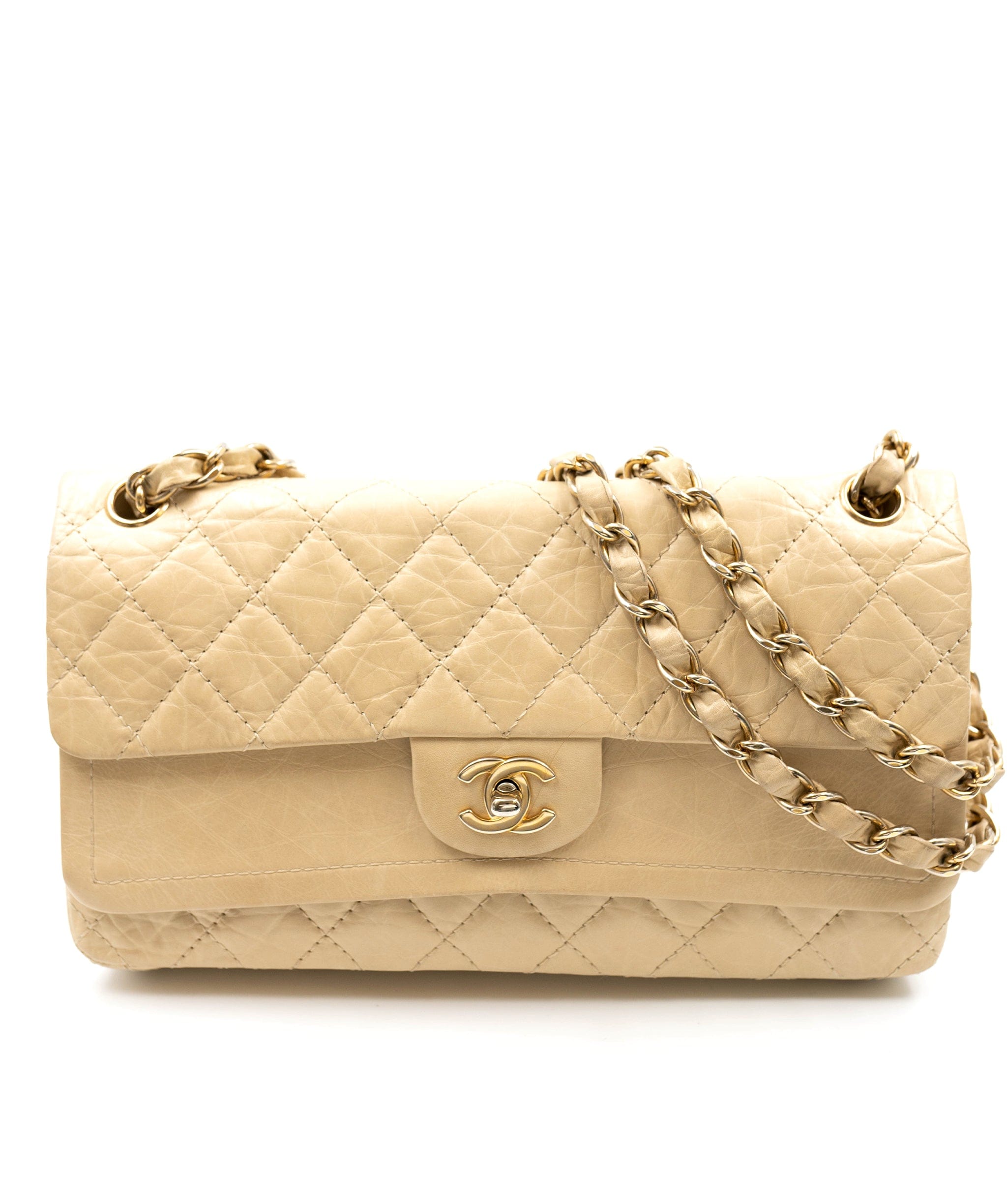 Chanel Chanel Reissue Beige 10" Medium Triple Flap Bag AGC1226