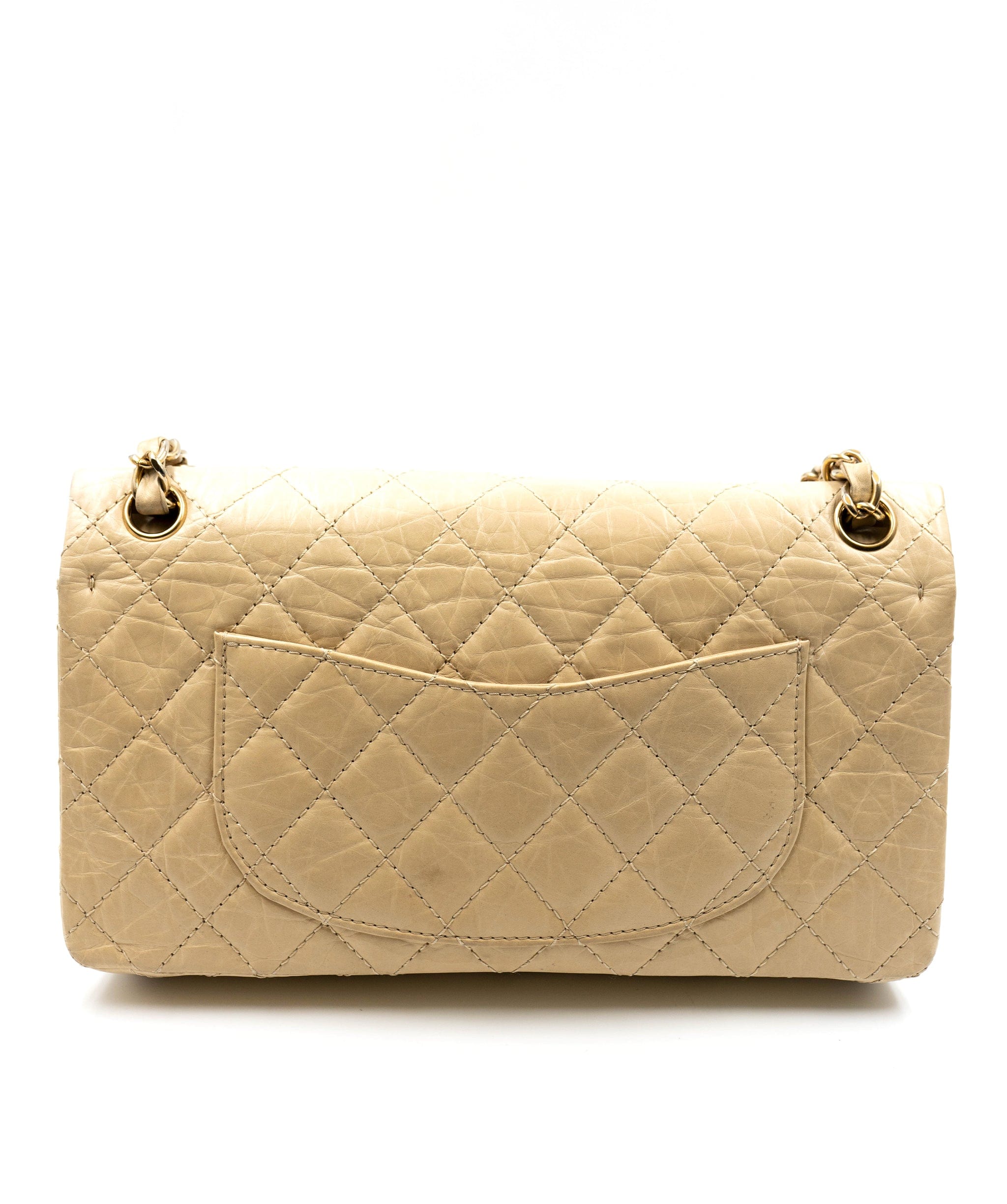 Chanel Chanel Reissue Beige 10" Medium Triple Flap Bag AGC1226