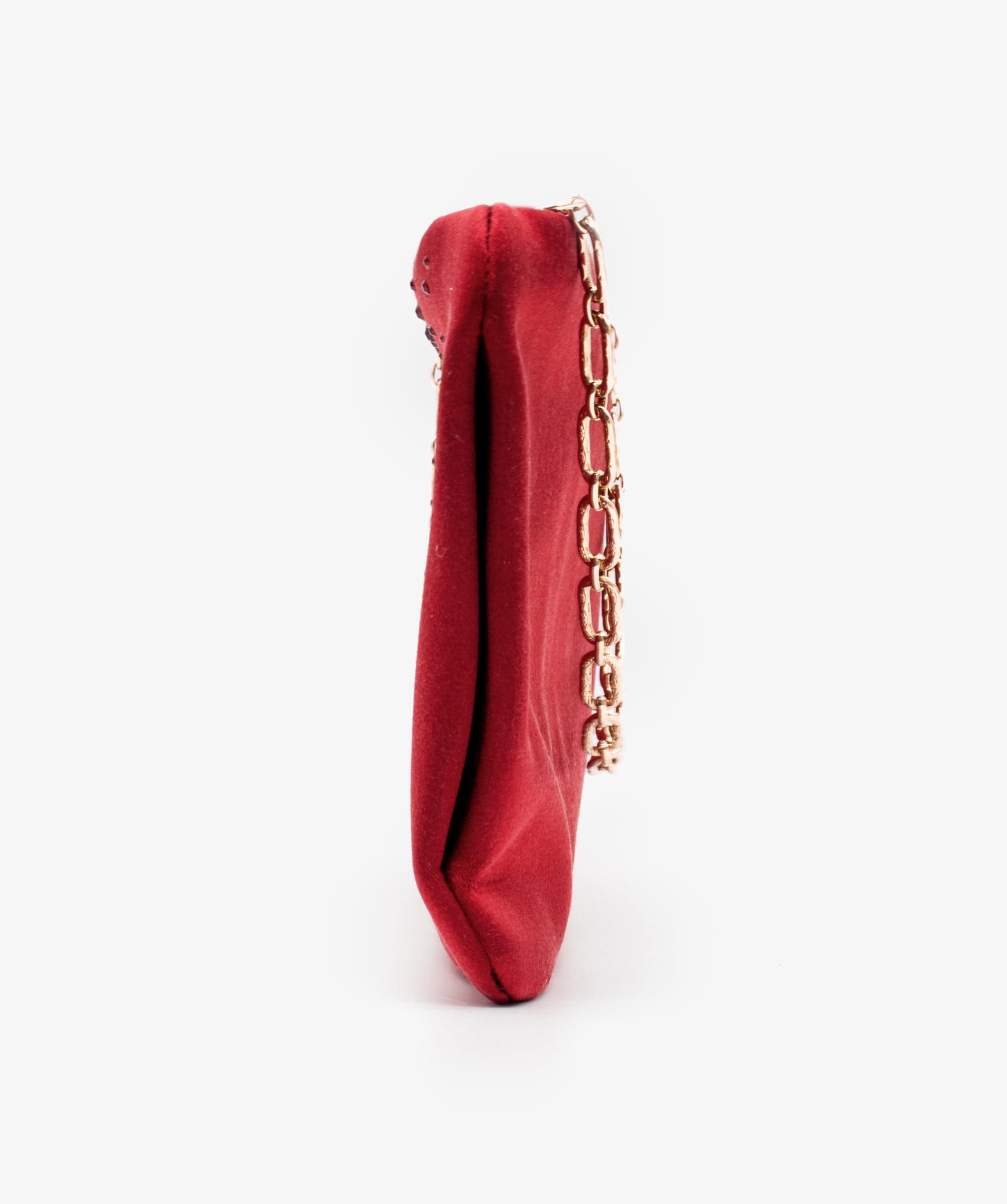 Chanel Chanel Satin Red Shoulder Bag