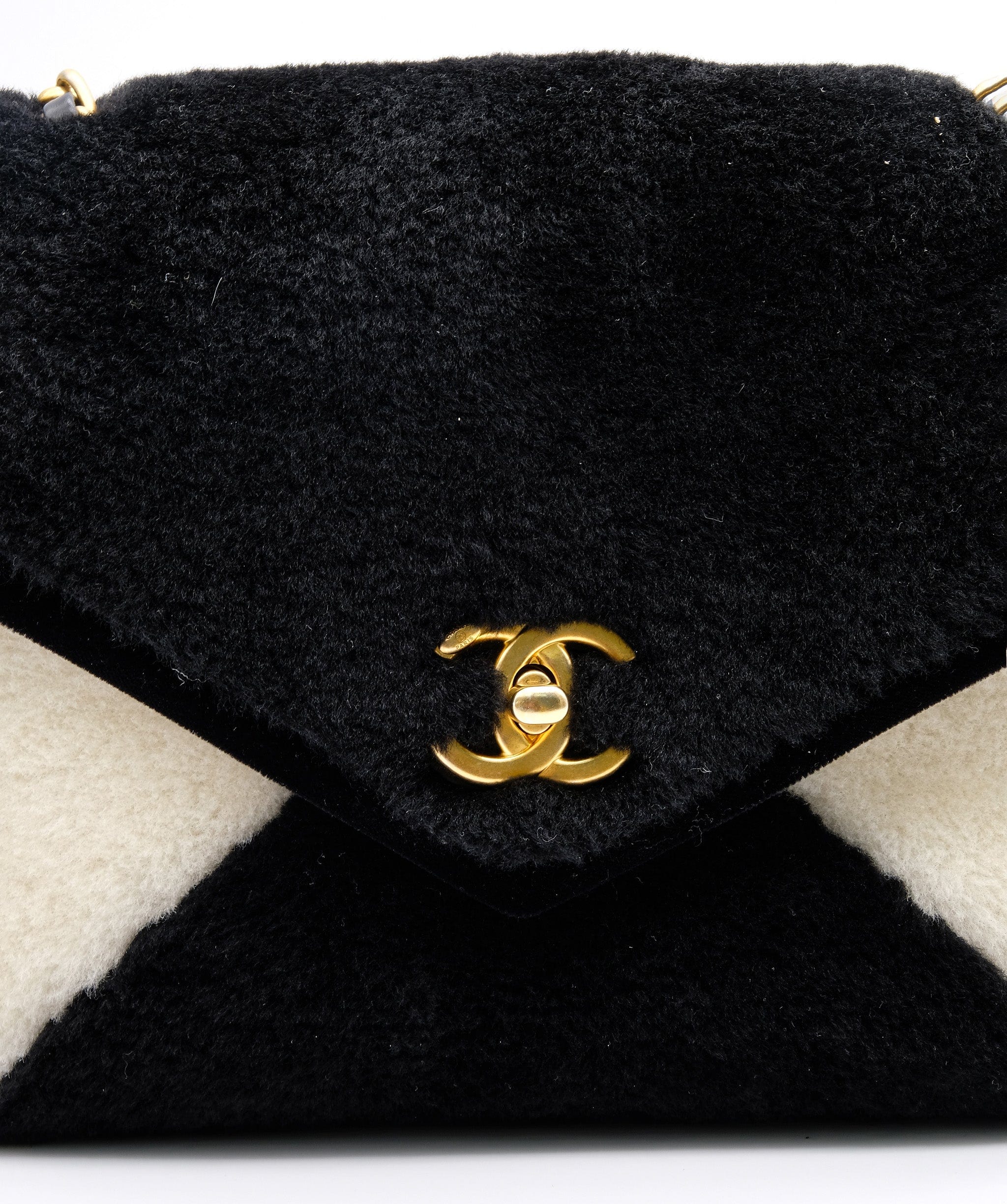 Chanel Chanel Shearling Flap Bag RJC1359