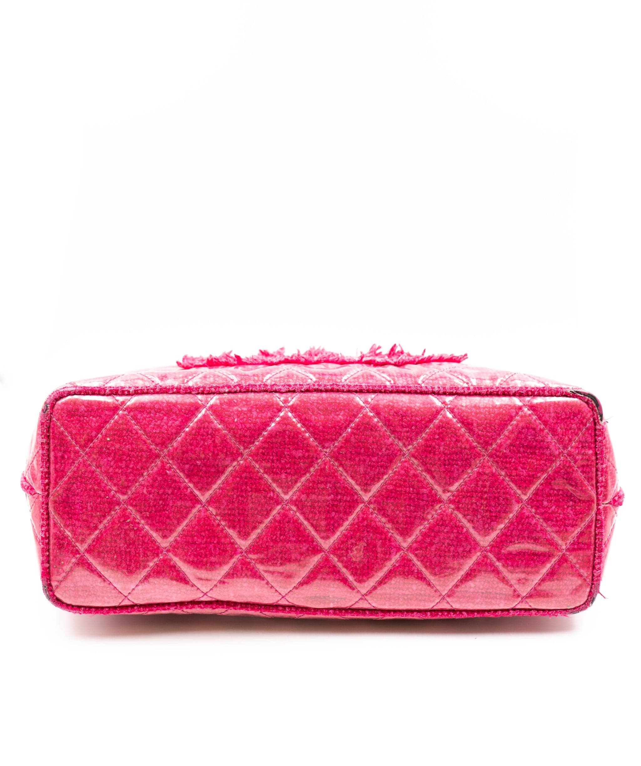 Chanel Chanel Shopper Bag in Fuschia with silver hardware AGC1200