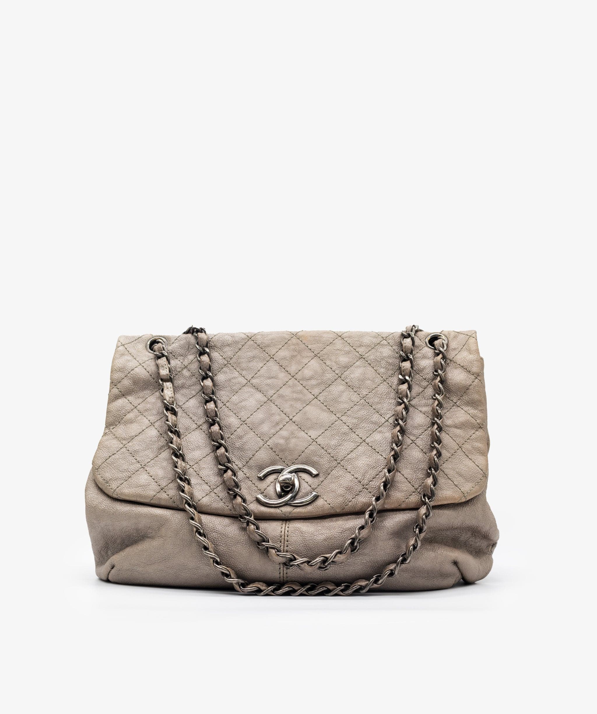 Chanel Chanel Silver Shoulder Bag