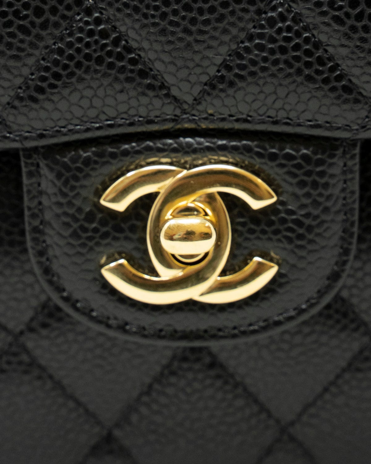 Chanel Chanel Small 9" Caviar Skin Flap bag with GHW - ASL3321