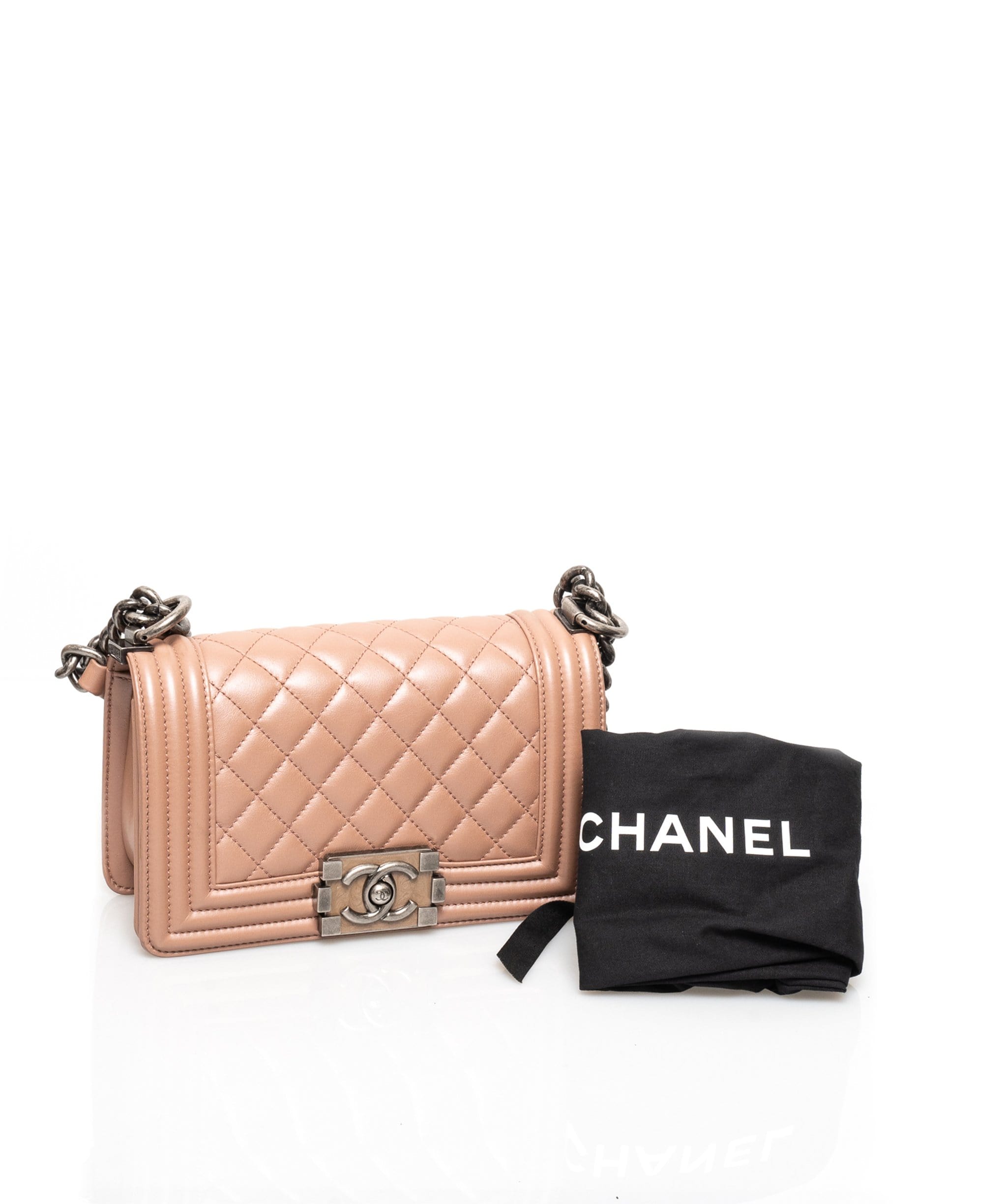 Chanel Chanel Small Blush Pink Boy Bag - ADL1435