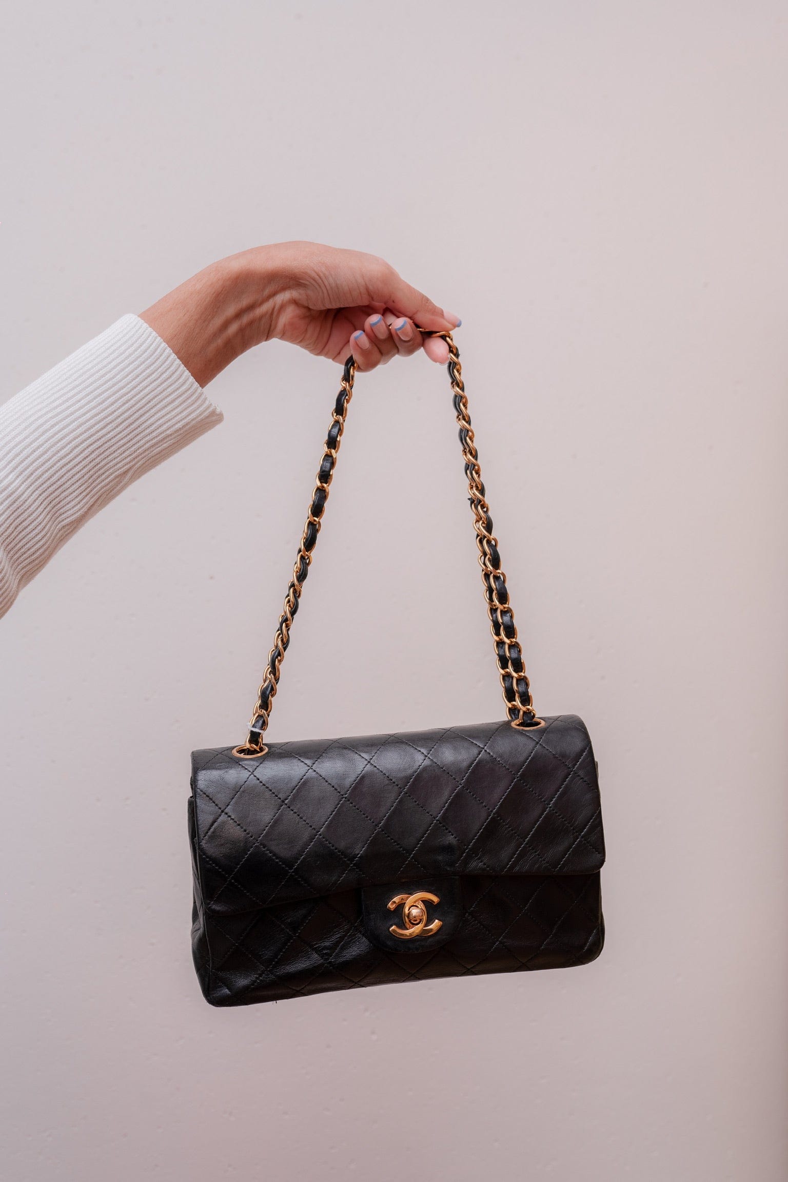 Chanel Chanel Small Flap Black GHW RJL1339