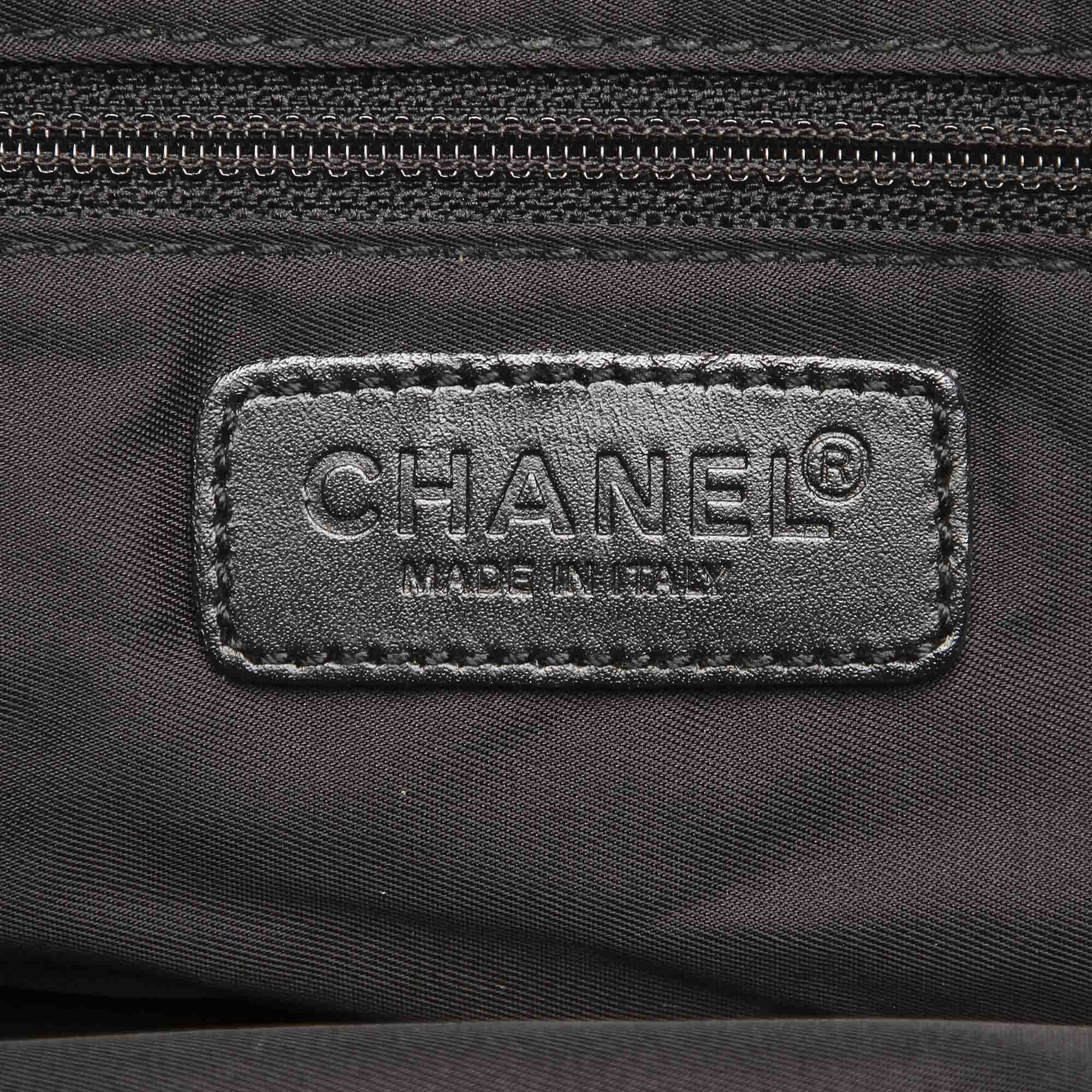 Chanel Chanel Small New Travel Line Black Nylon Handbag - AWL1550