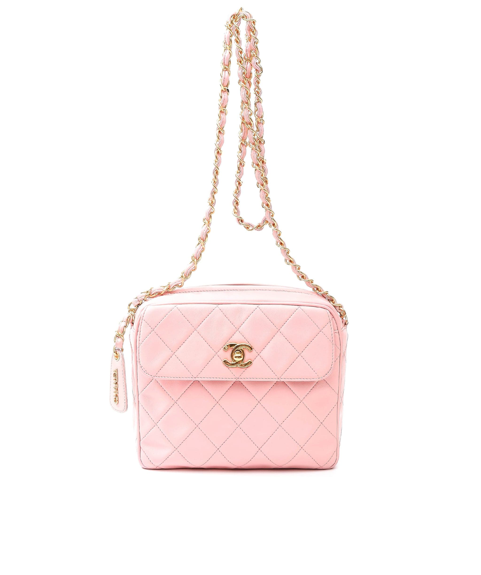 Chanel Chanel Small Pink Lambskin Camera bag - AWL2773