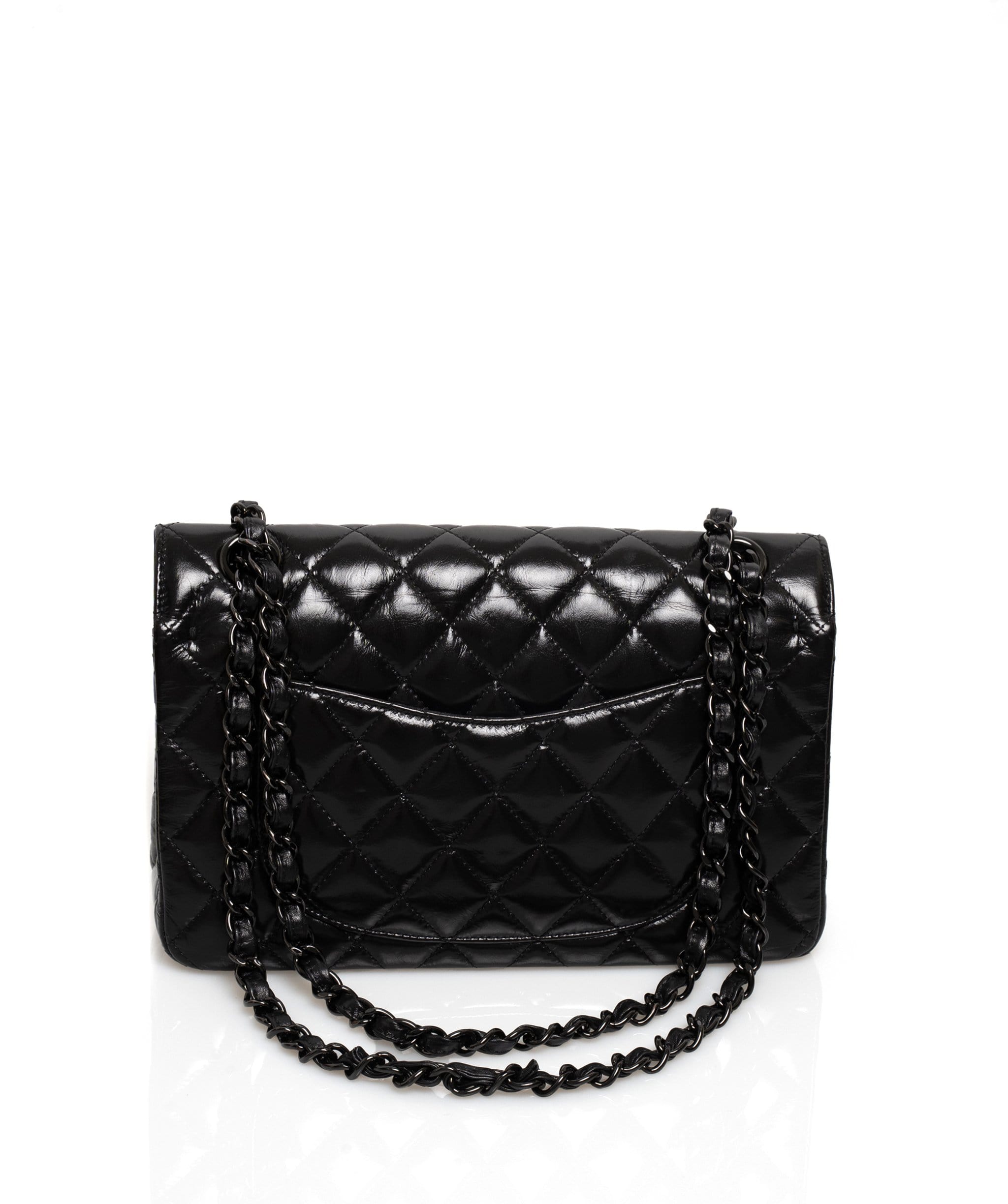 Chanel Chanel So Black Classic 9" Small  Double Flap - AWL1458