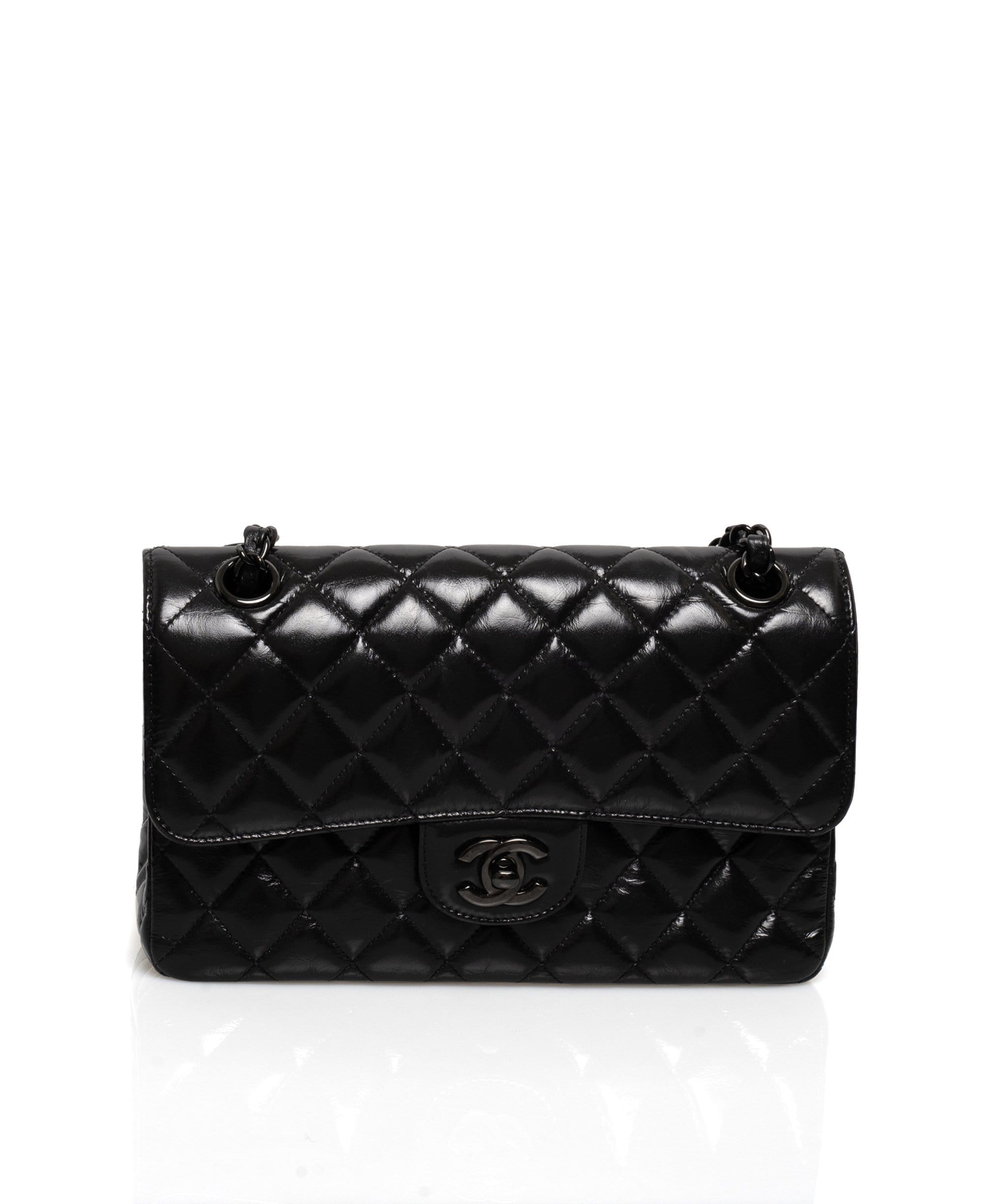 Chanel Chanel So Black Classic 9" Small  Double Flap - AWL1458