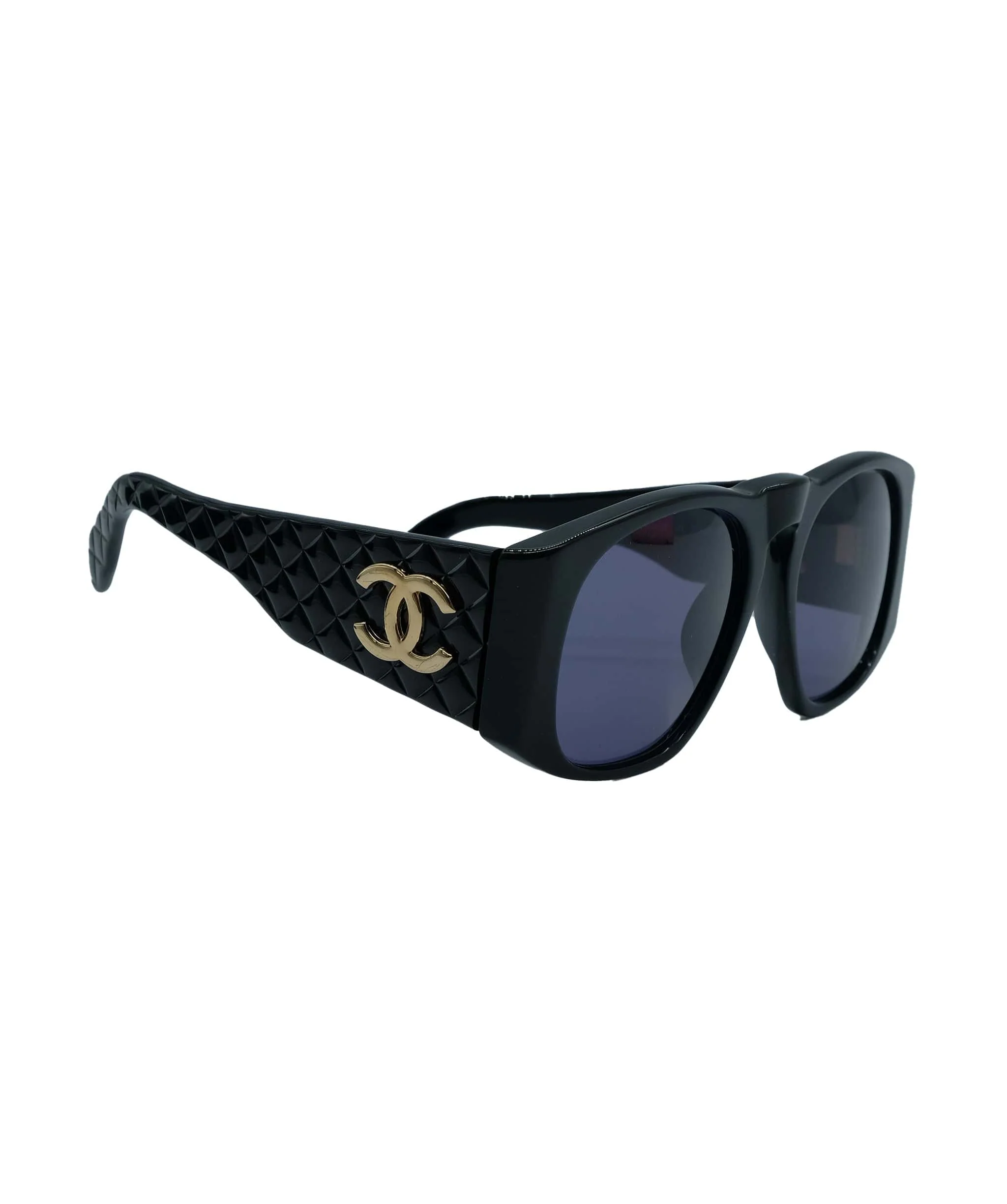 Chanel CHANEL Sunglasses Black CC Auth ar8518 AWL4563