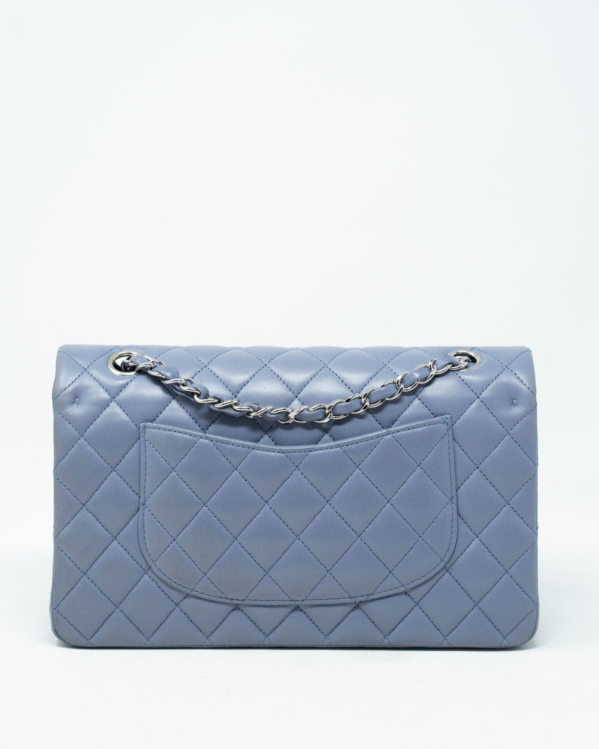 Chanel Chanel Timeless Classic Bag Lambskin Bleuet shw ASL3406