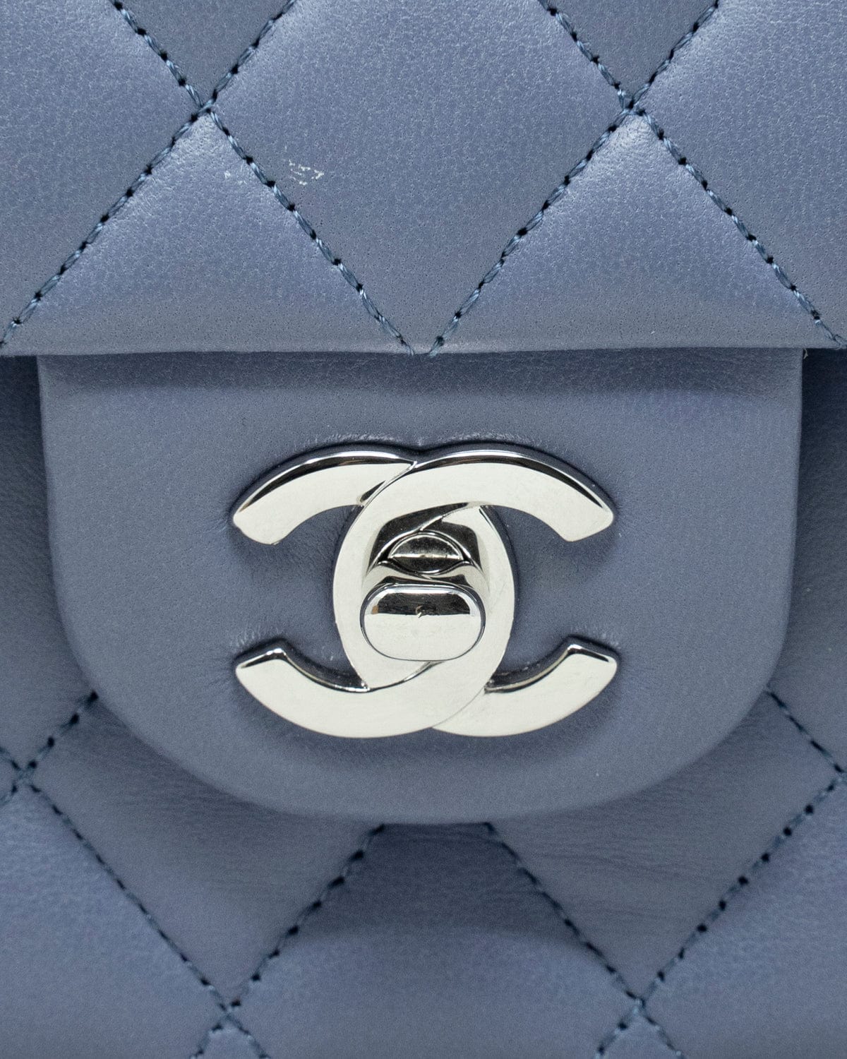 Chanel Chanel Timeless Classic Bag Lambskin Bleuet shw ASL3406