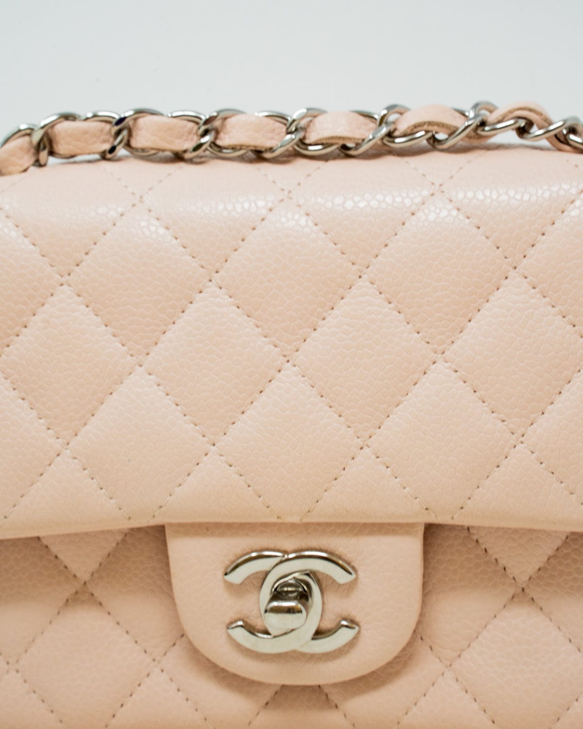 Chanel Chanel Timeless Mini Bag Pink Caviar ASL3477