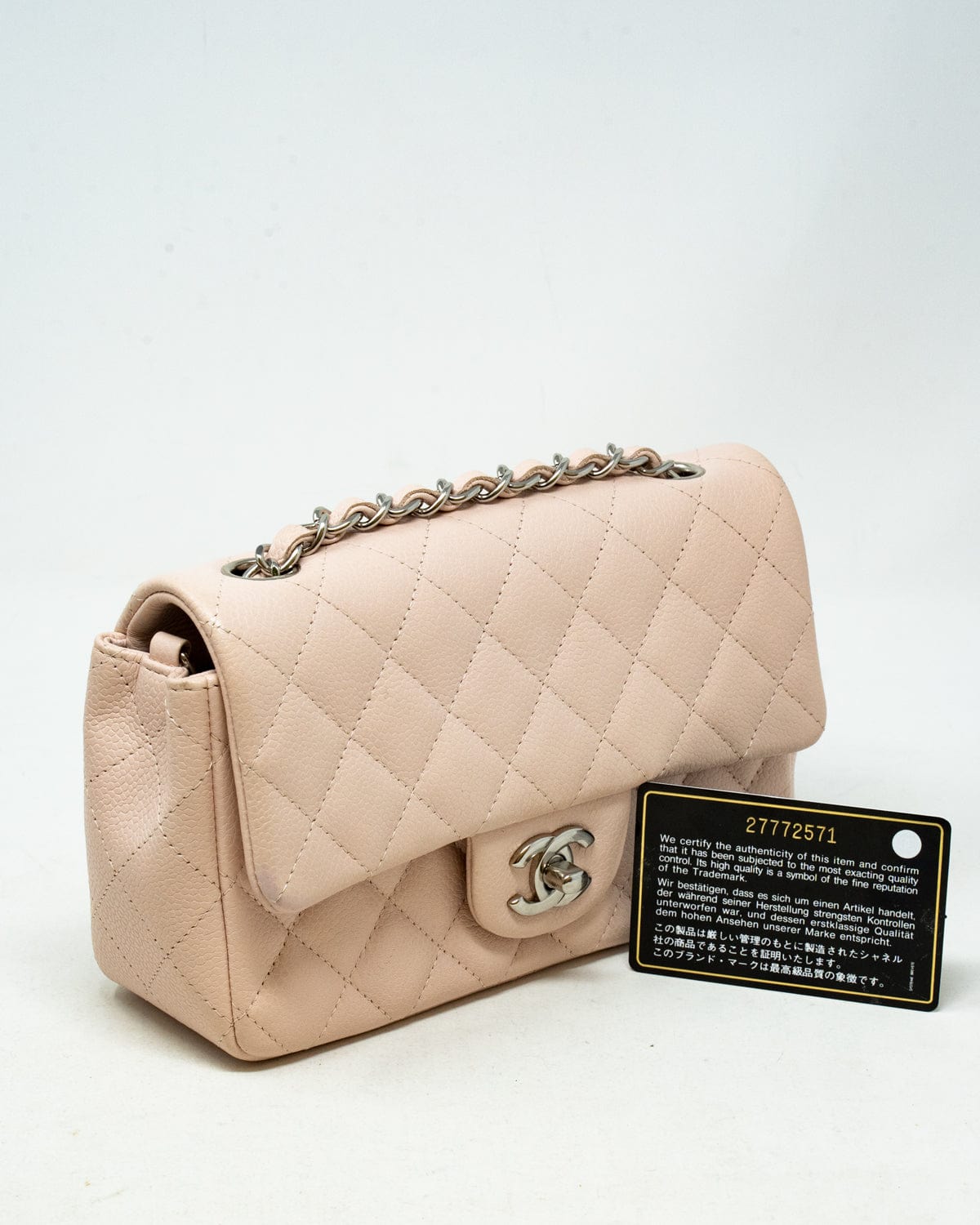 Chanel Chanel Timeless Mini Bag Pink Caviar ASL3477