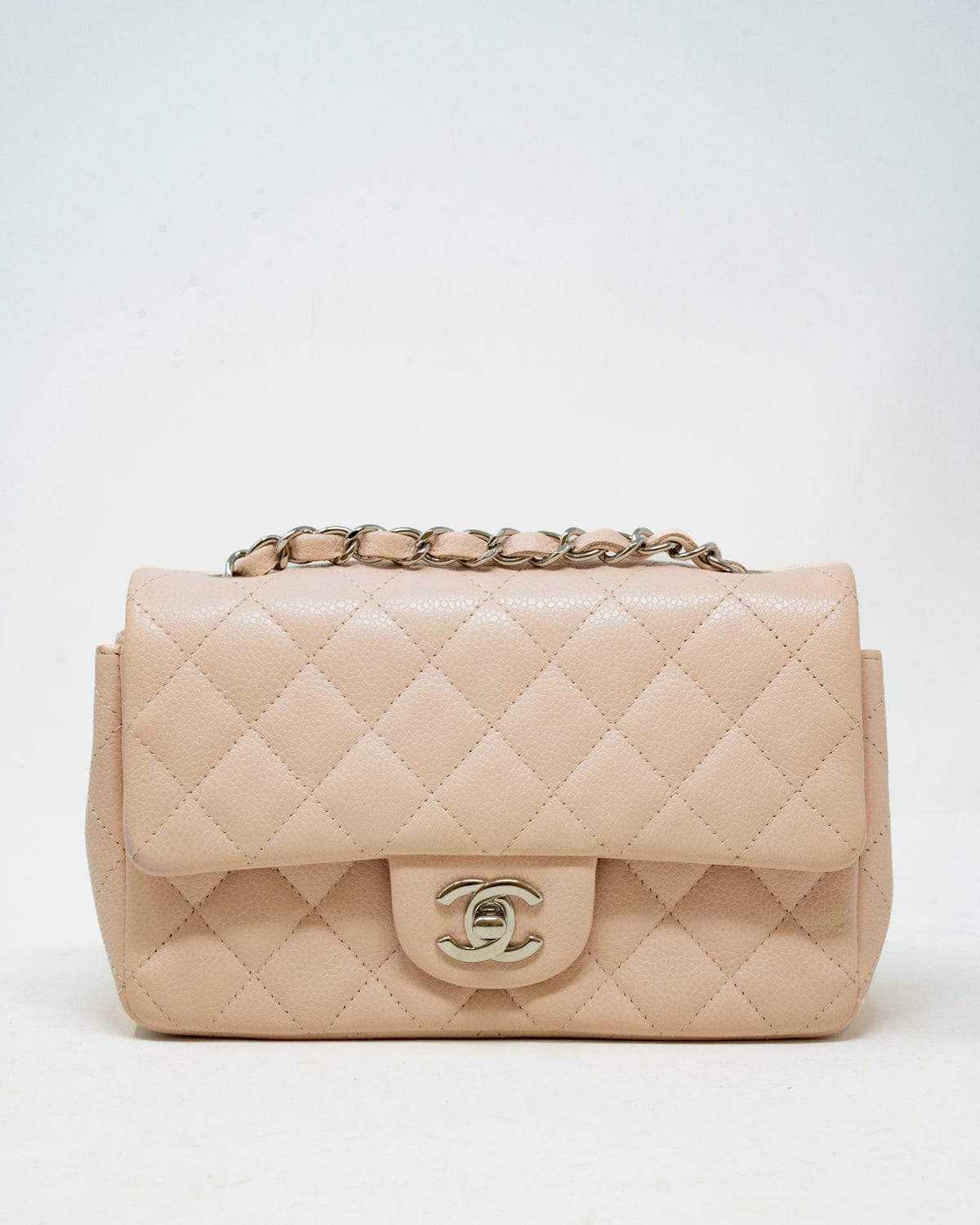 Chanel Chanel Timeless Mini Bag Pink Caviar ASL3477