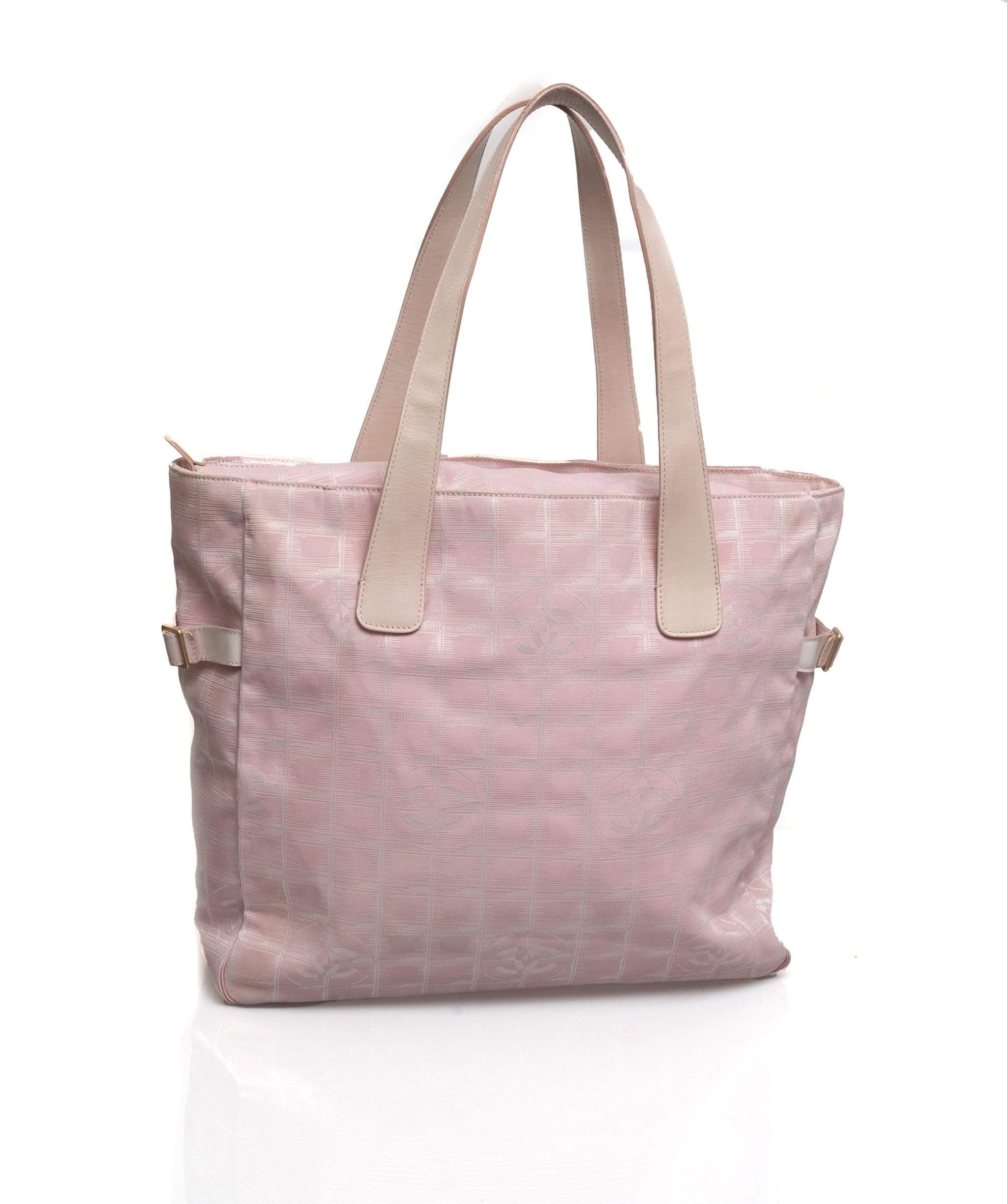 Chanel Chanel Travel Line Pink Tote - ADL1410