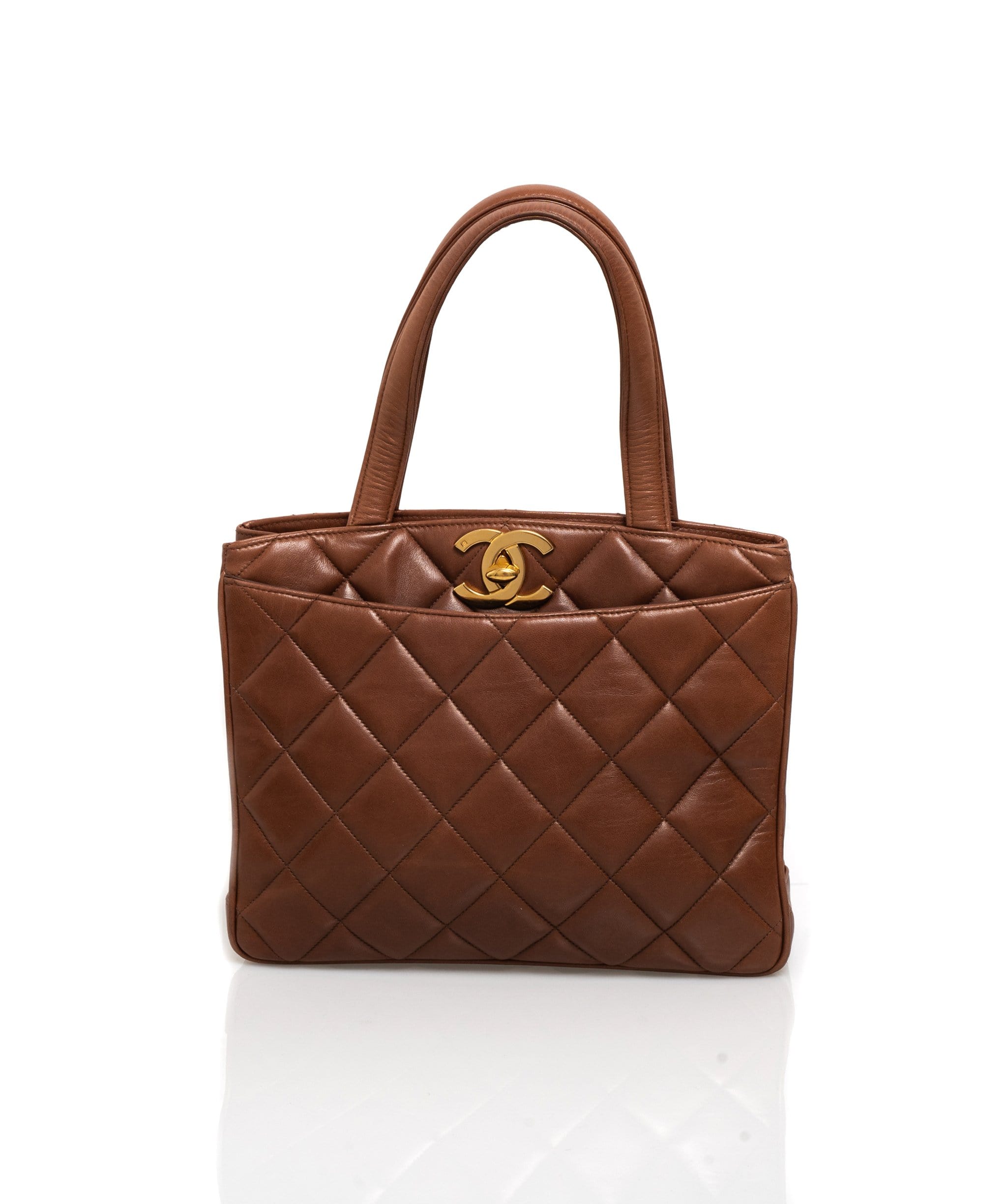 Chanel Chanel Turnlock Front Pocket Tote - AWL1276