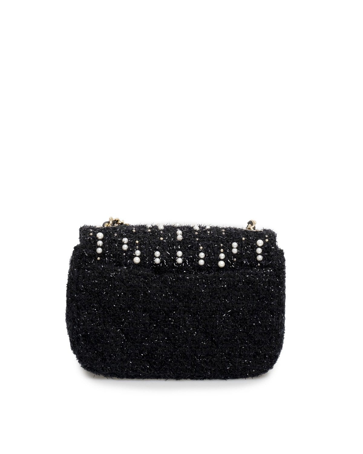 Chanel Chanel Tweed Cosmos Pearl Mini Flap Bag - ASL1912