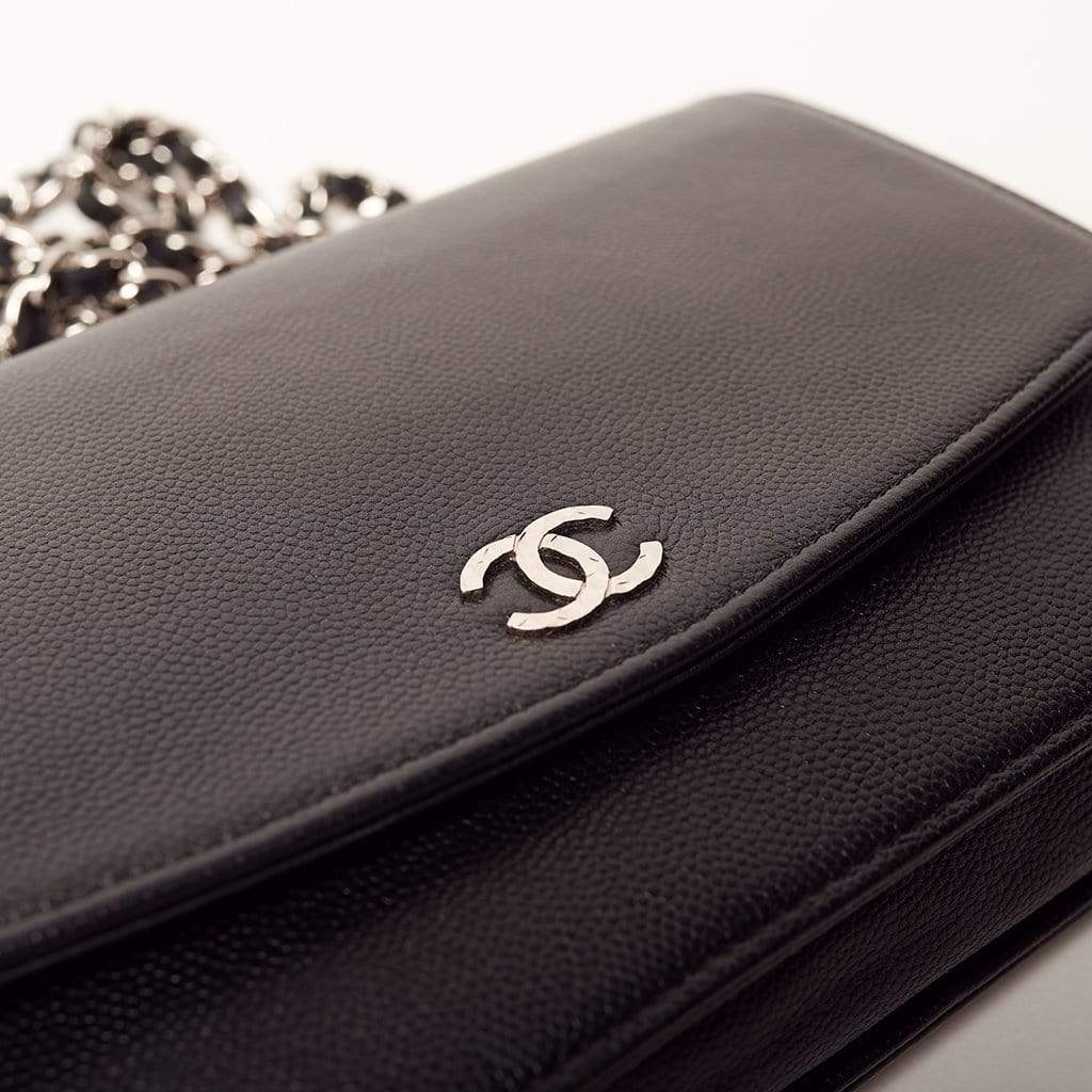 Chanel Chanel Wallet On Chain Black