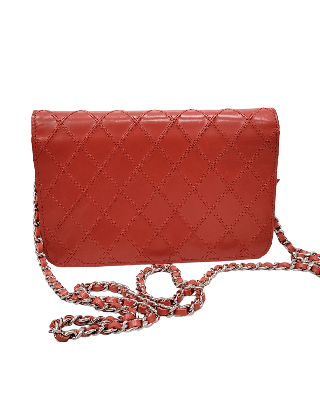 Chanel Chanel Wallet on Chain Red SKC1198