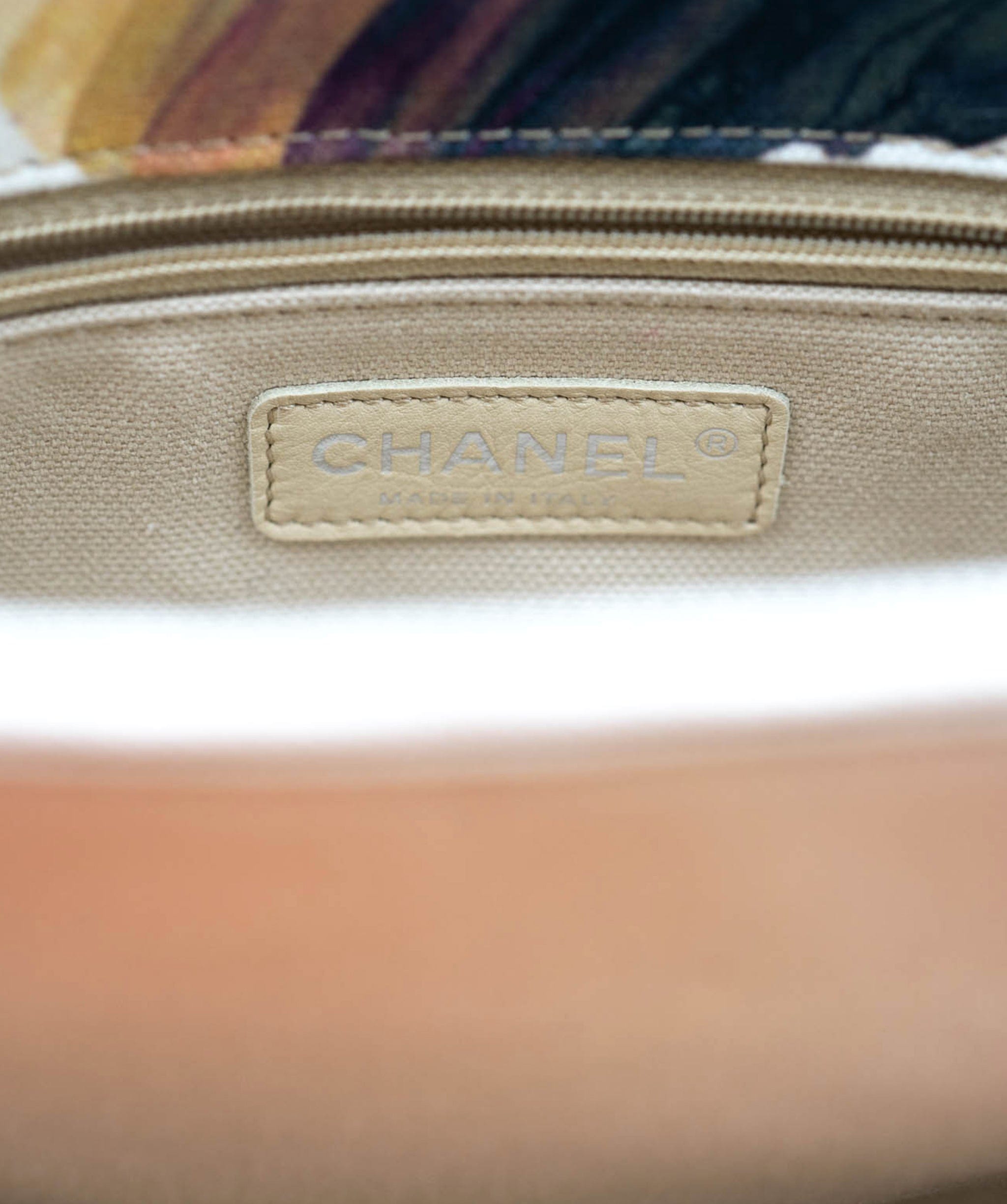 Chanel Chanel watercolour canvas bag, SHW AEL1070