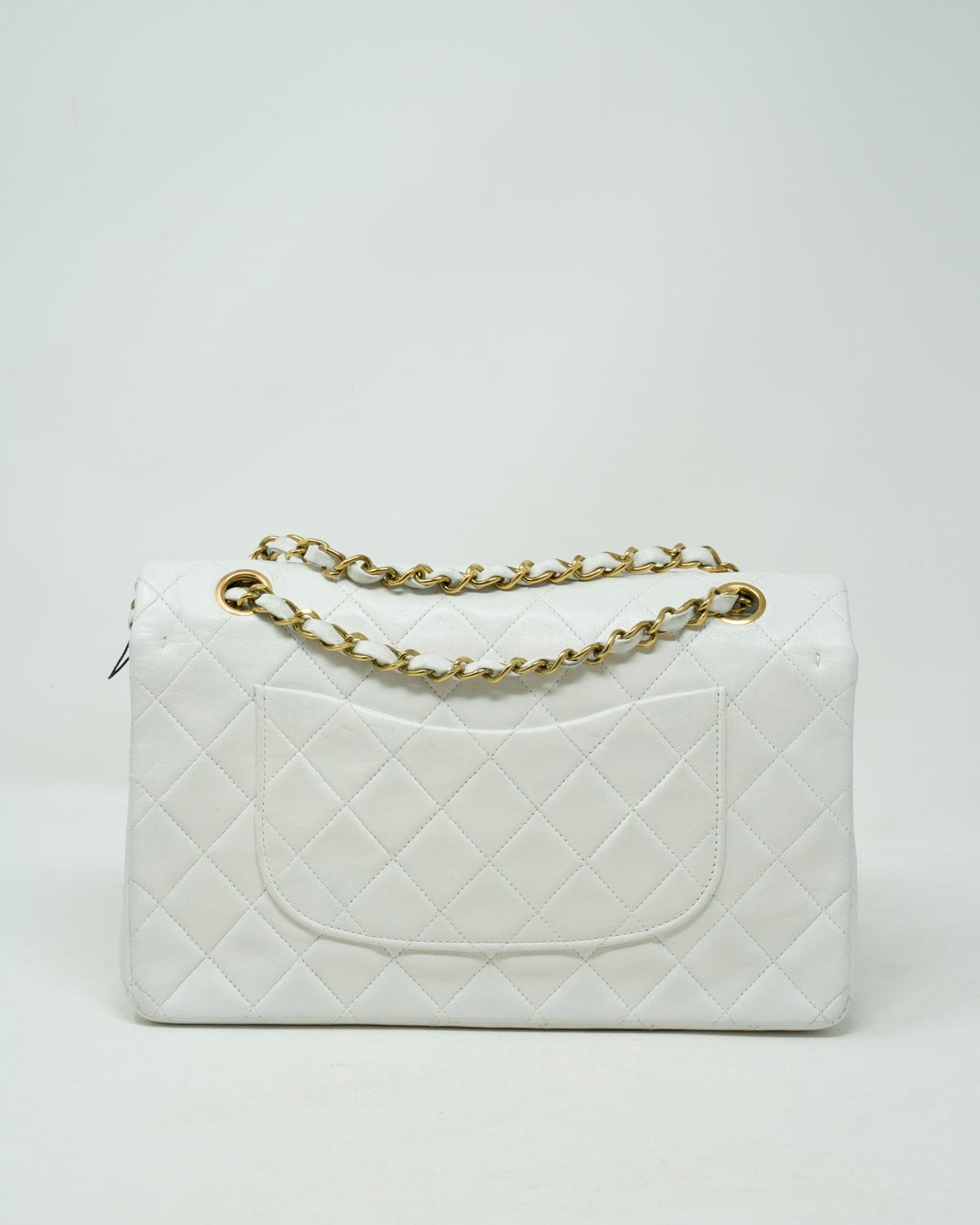 Chanel Chanel White Medium Classic Double Flap Bag - ASL2124