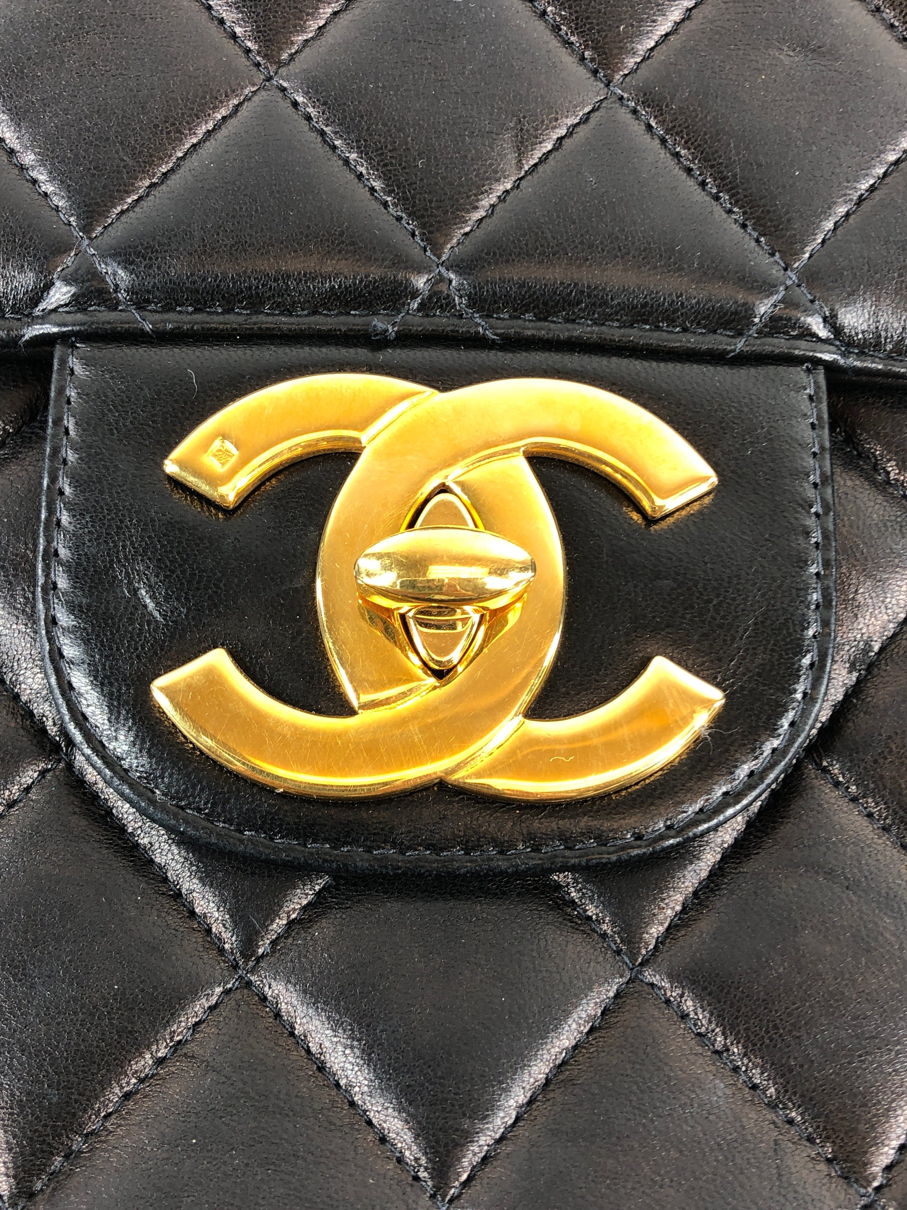 Chanel Deca Matrasse Shoulder Black PXL1219