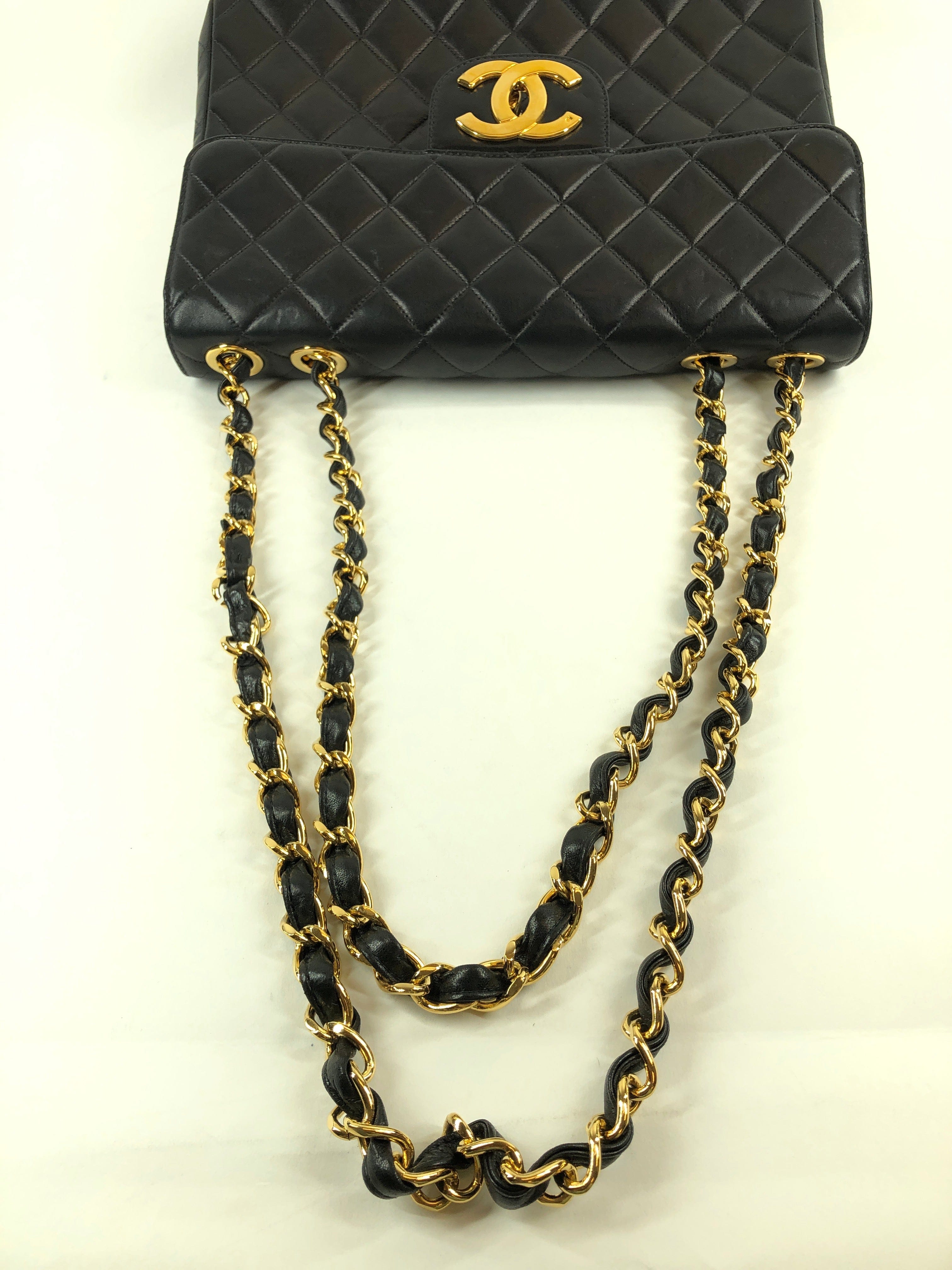 Chanel Deca Matrasse Shoulder Black PXL1219