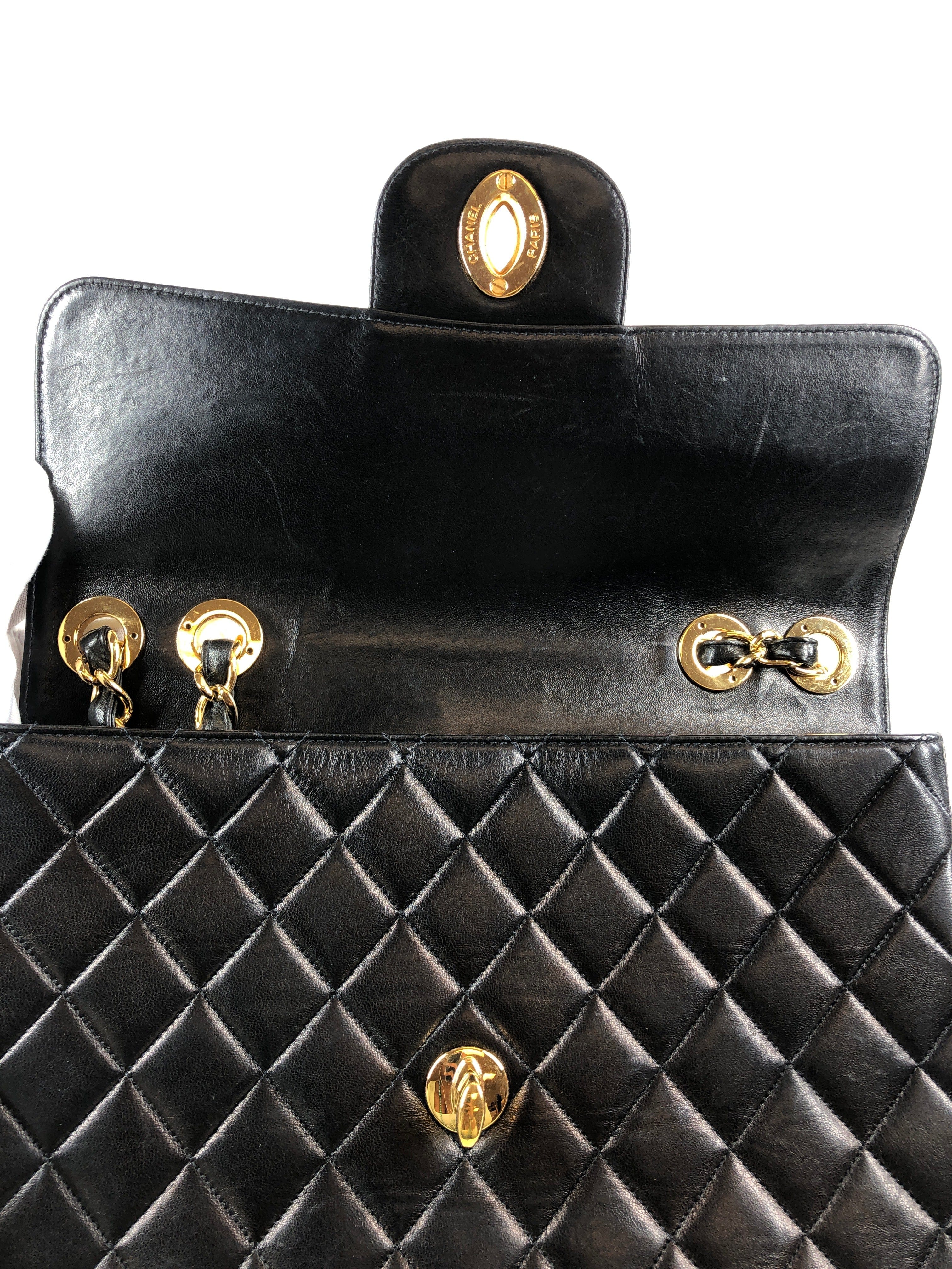 Chanel Deca Matrasse Shoulder Black PXL1219