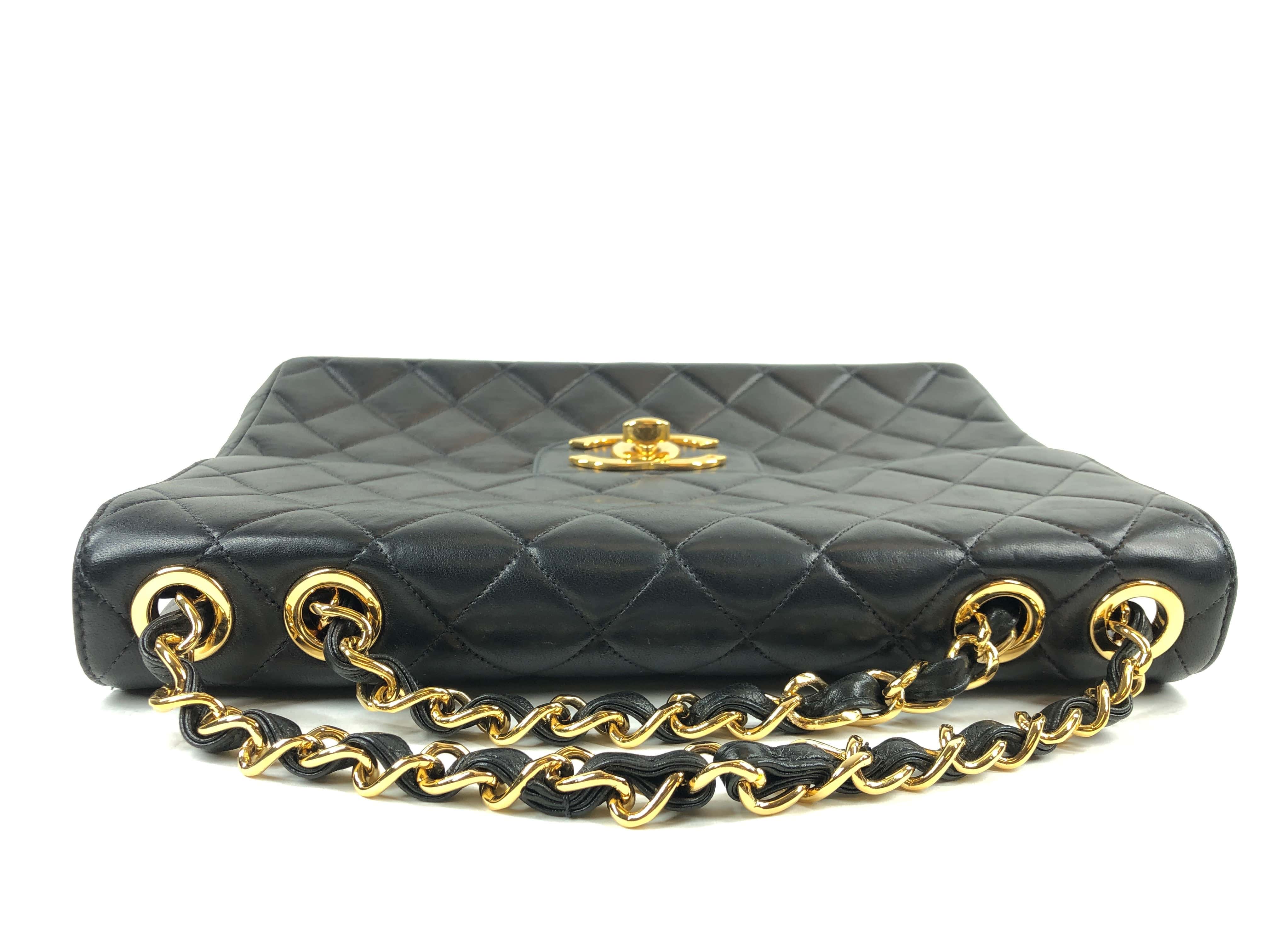 Chanel Deca Matrasse Shoulder Black PXL1219