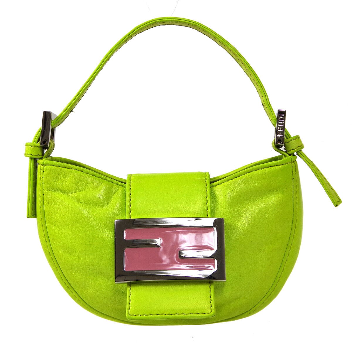 Chanel Fendi neon green mini bag UKL1072