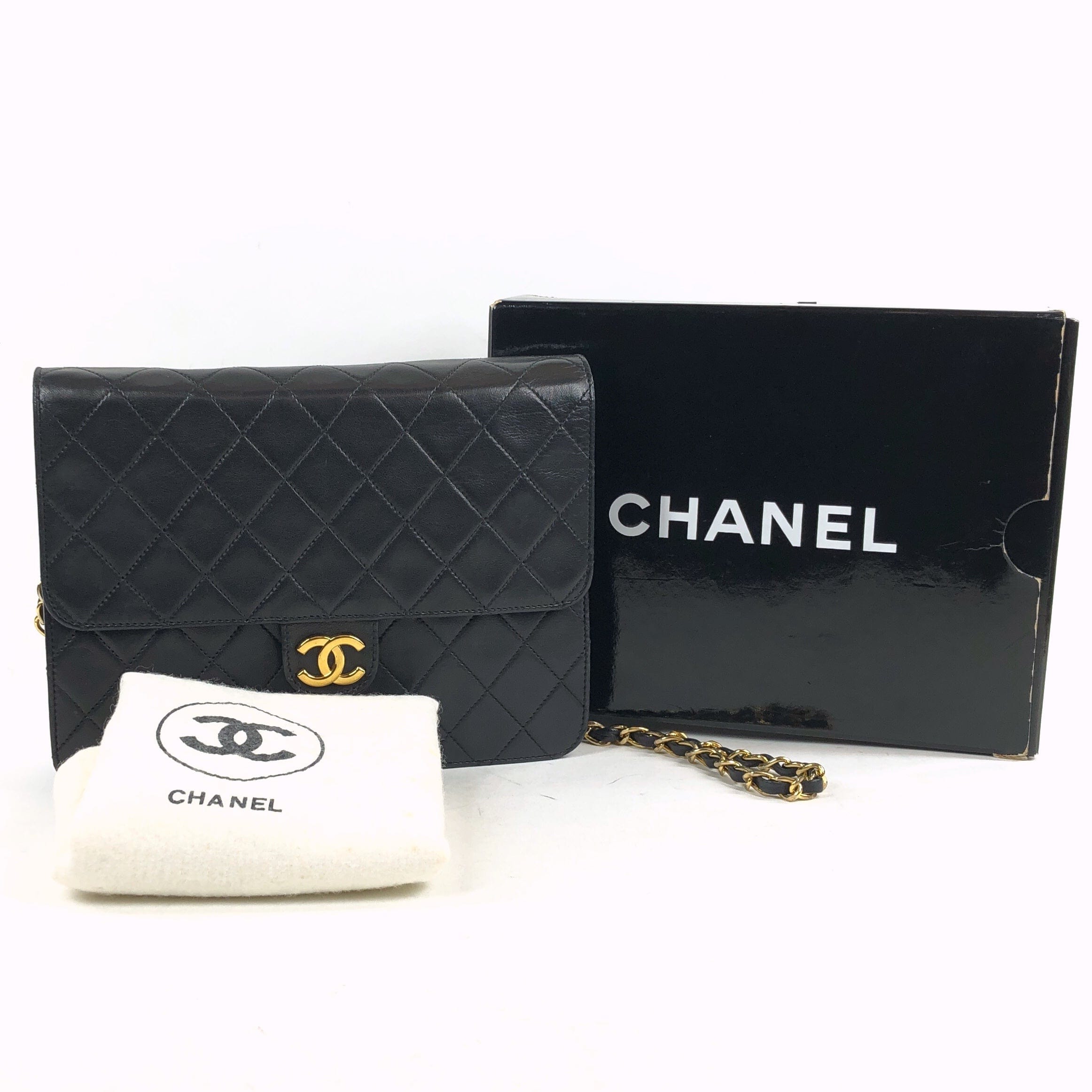 Chanel Lamb Push Lock Mato Shoulder PXL1524