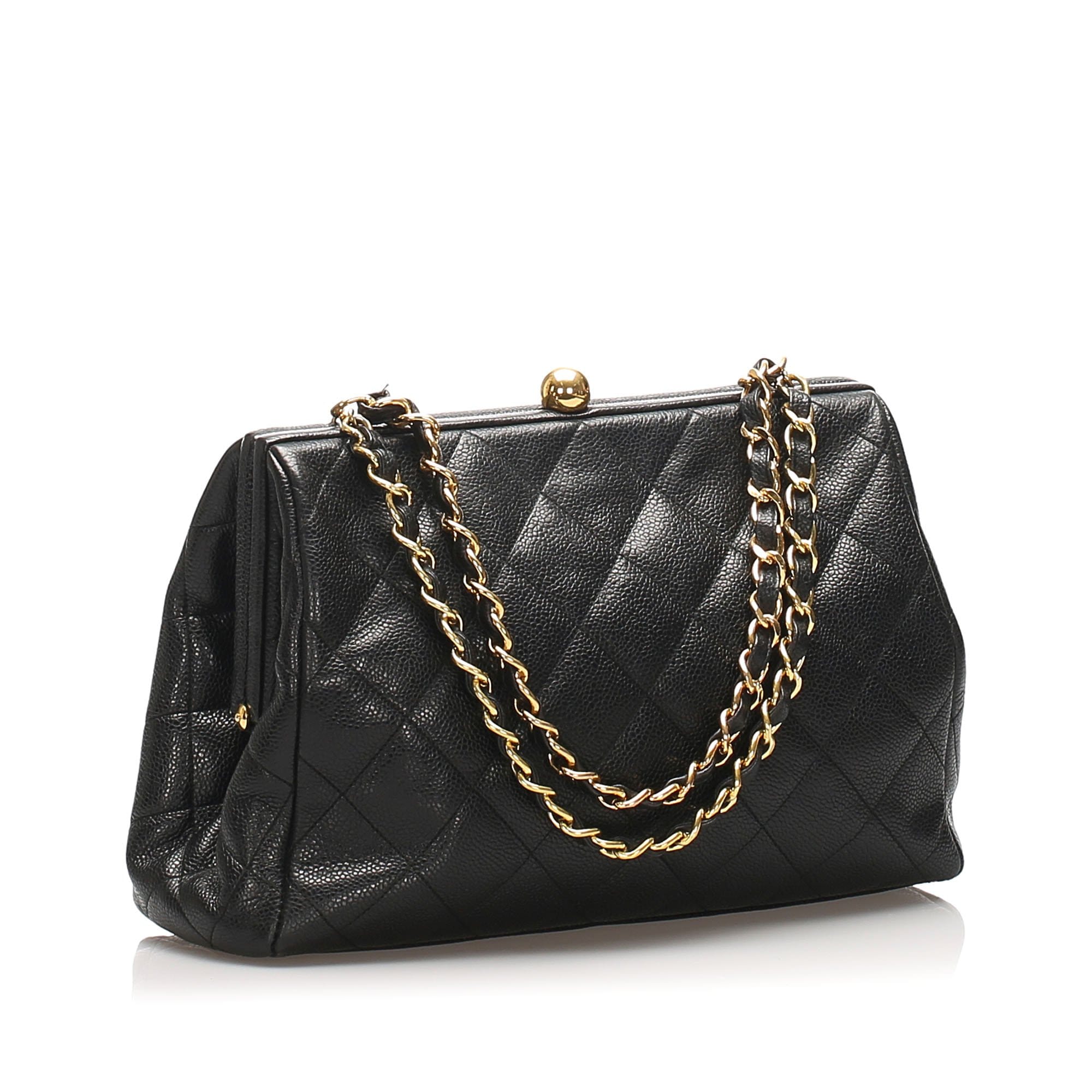 Chanel Matelasse Caviar Leather Shoulder Bag - AWL1554