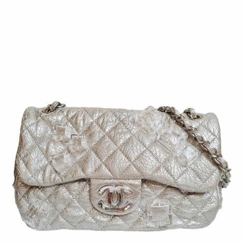 Chanel Metallic Ice Cube On the Rocks Flap Bag MCM22012