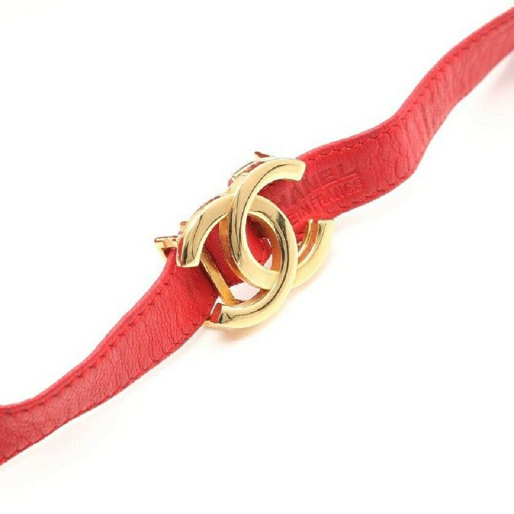 Chanel Chanel Sash Lambskin Leather Belt