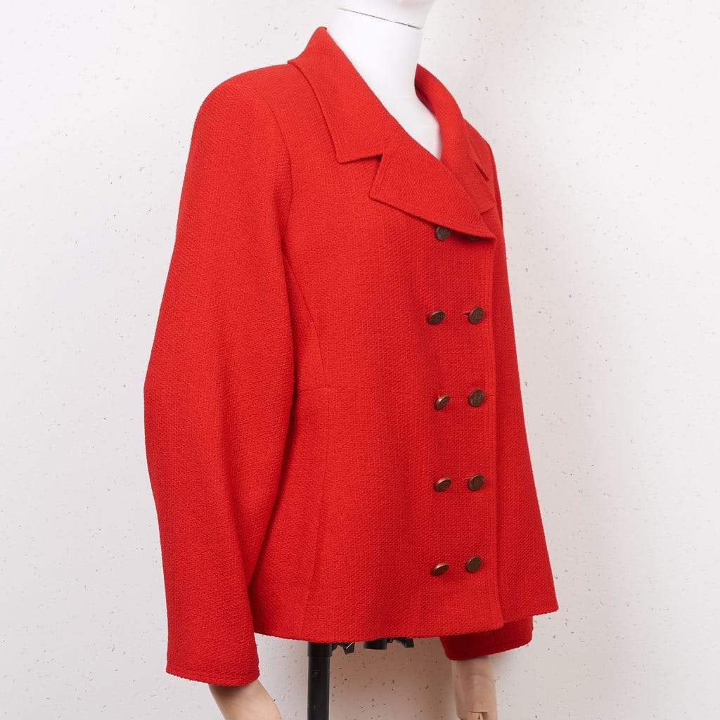 Chanel Chanel Red Blazer NW2118