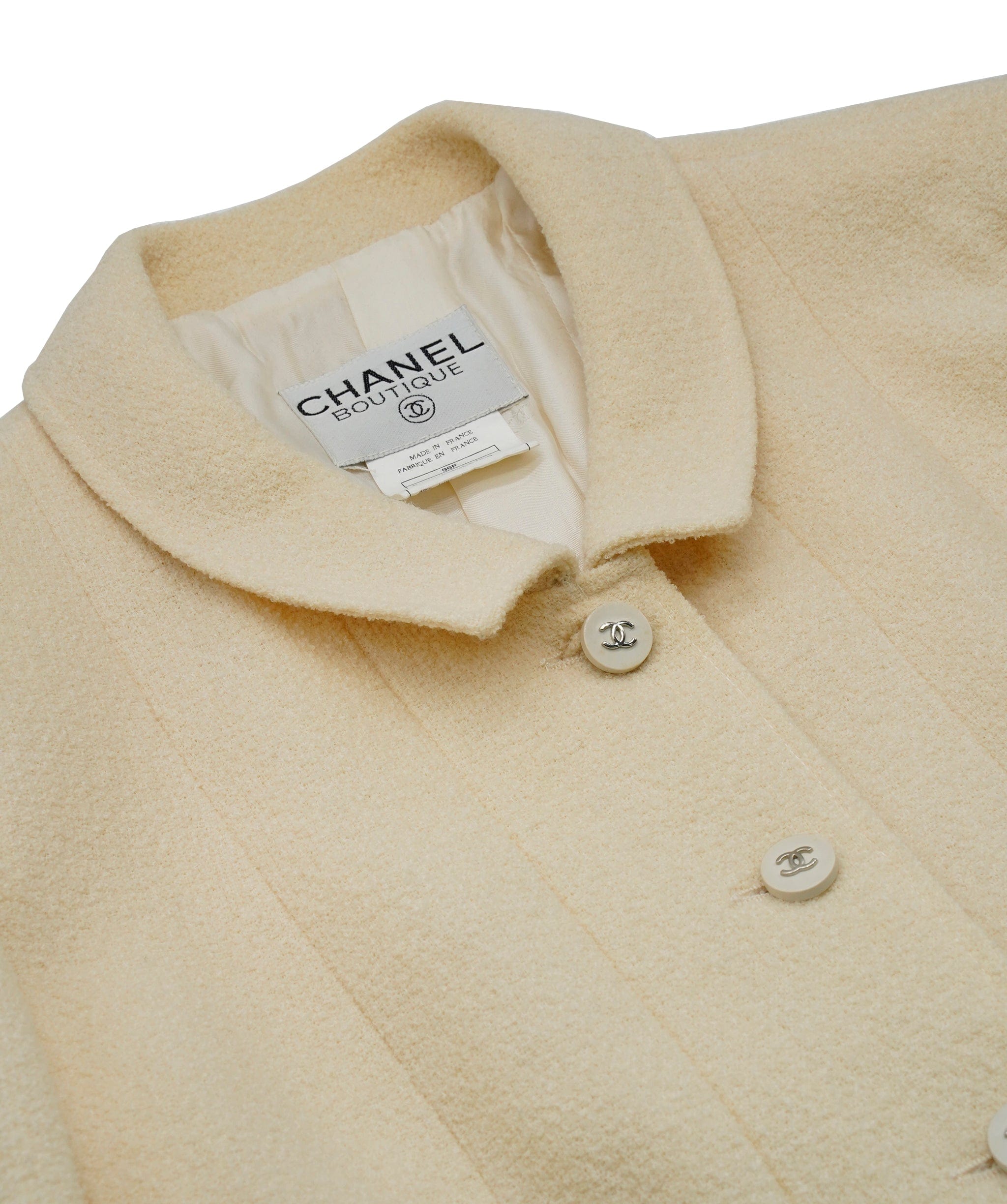 Chanel Chanel 96P Skirt Suits Ivory ASL5397