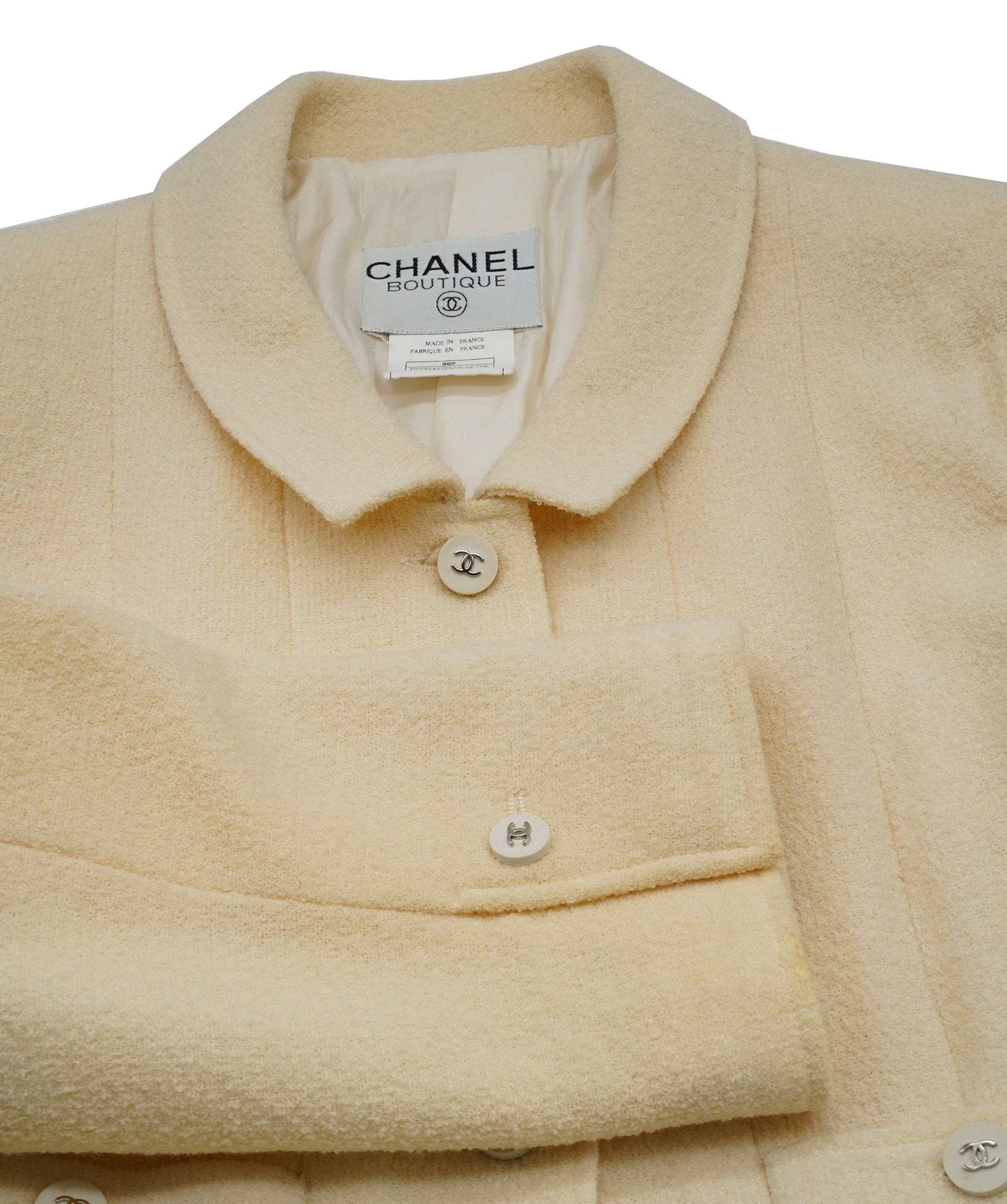 Chanel Chanel 96P Skirt Suits Ivory ASL5397