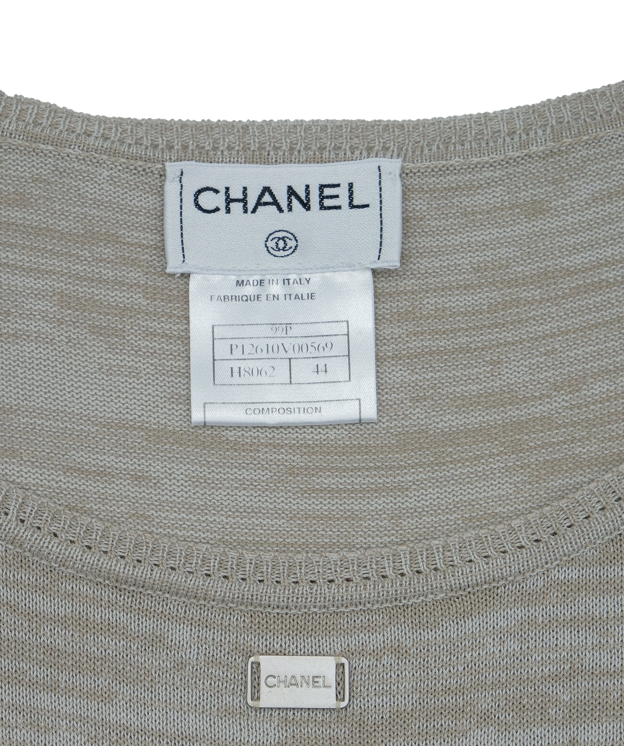 Chanel Chanel 99P Summer Knit Top #44 ASL7443