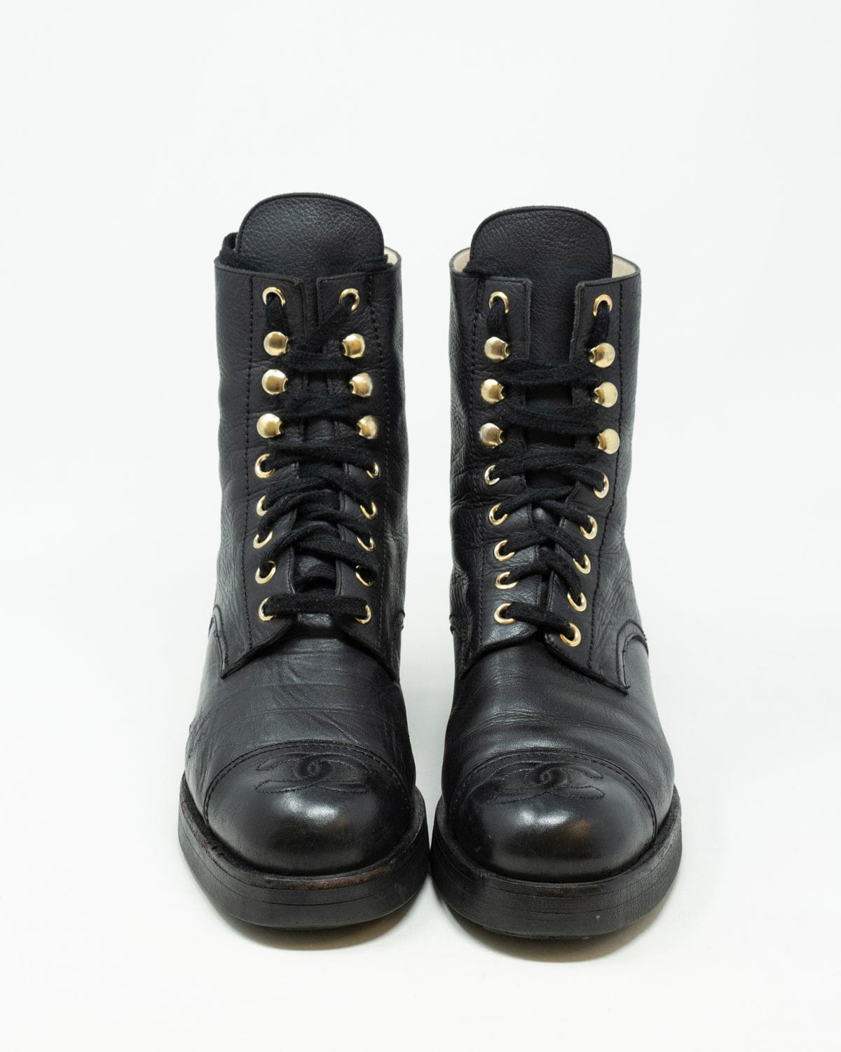 Chanel Chanel Black Boots size 38.5 - AWC1147